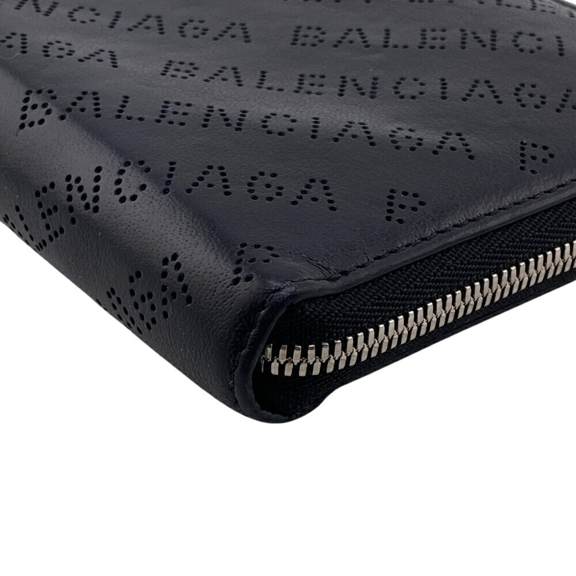 Balenciaga Black Leather
