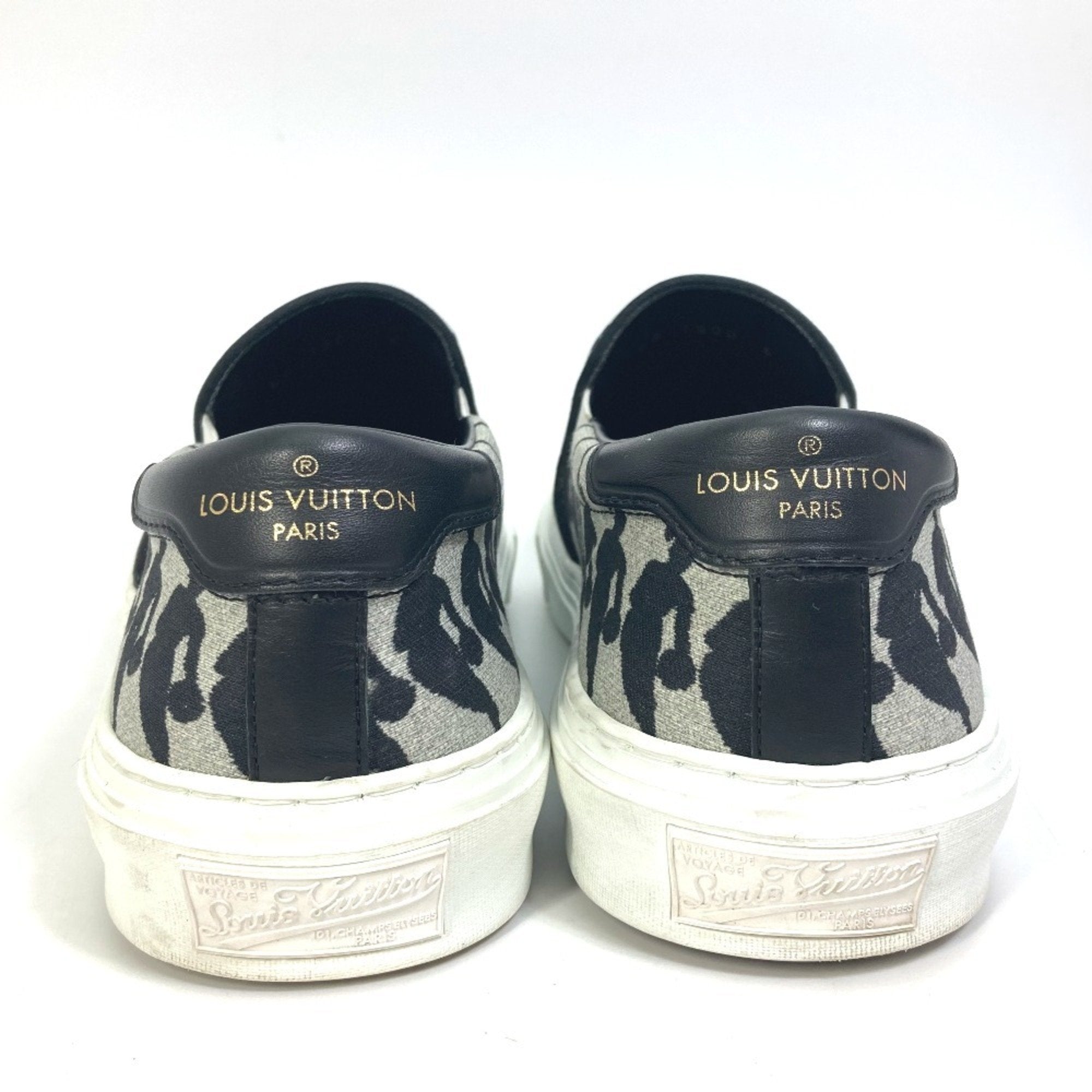 Louis Vuitton Black Gray Sneakers
