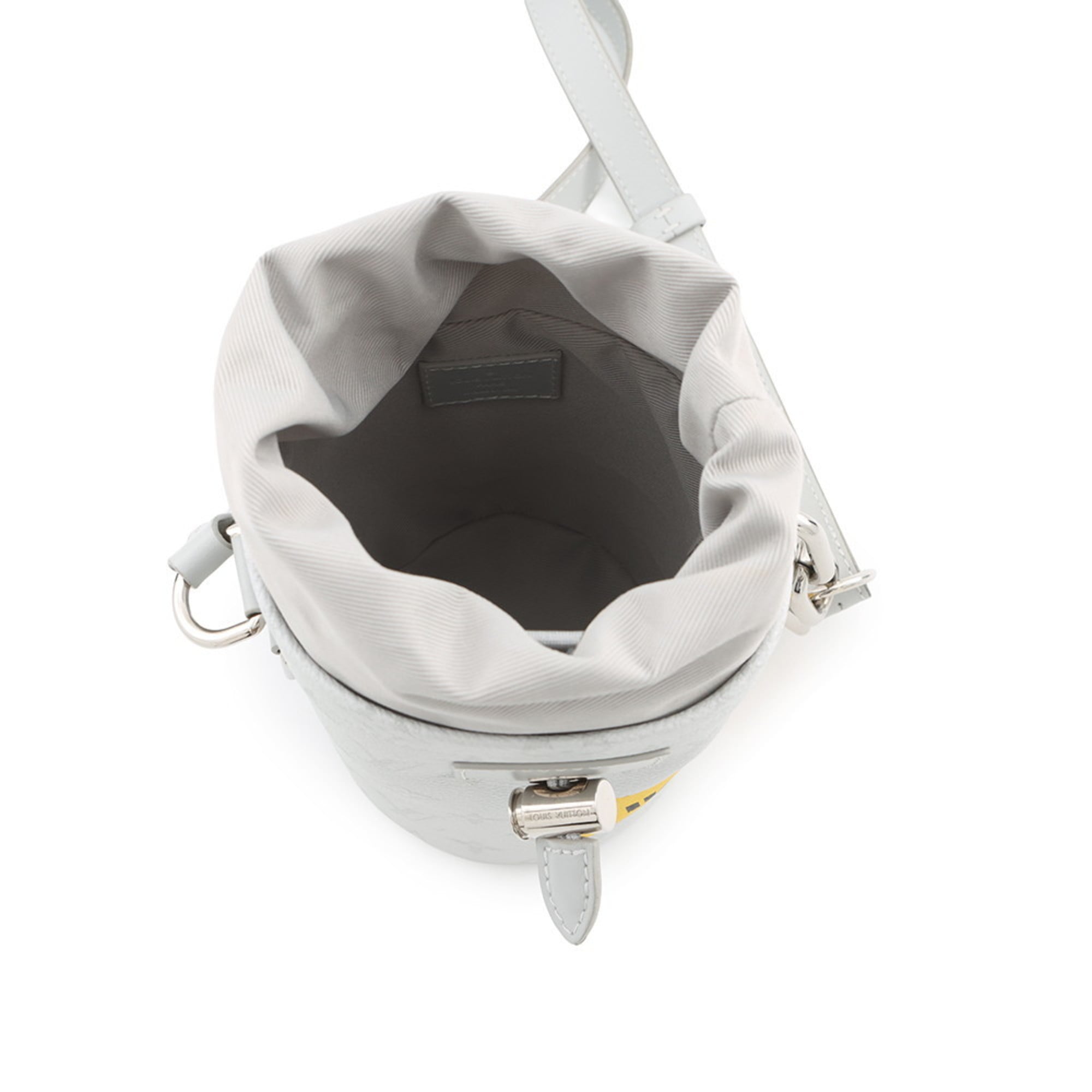 Louis Vuitton Gray Monogram White Monogram Shoulder Bag