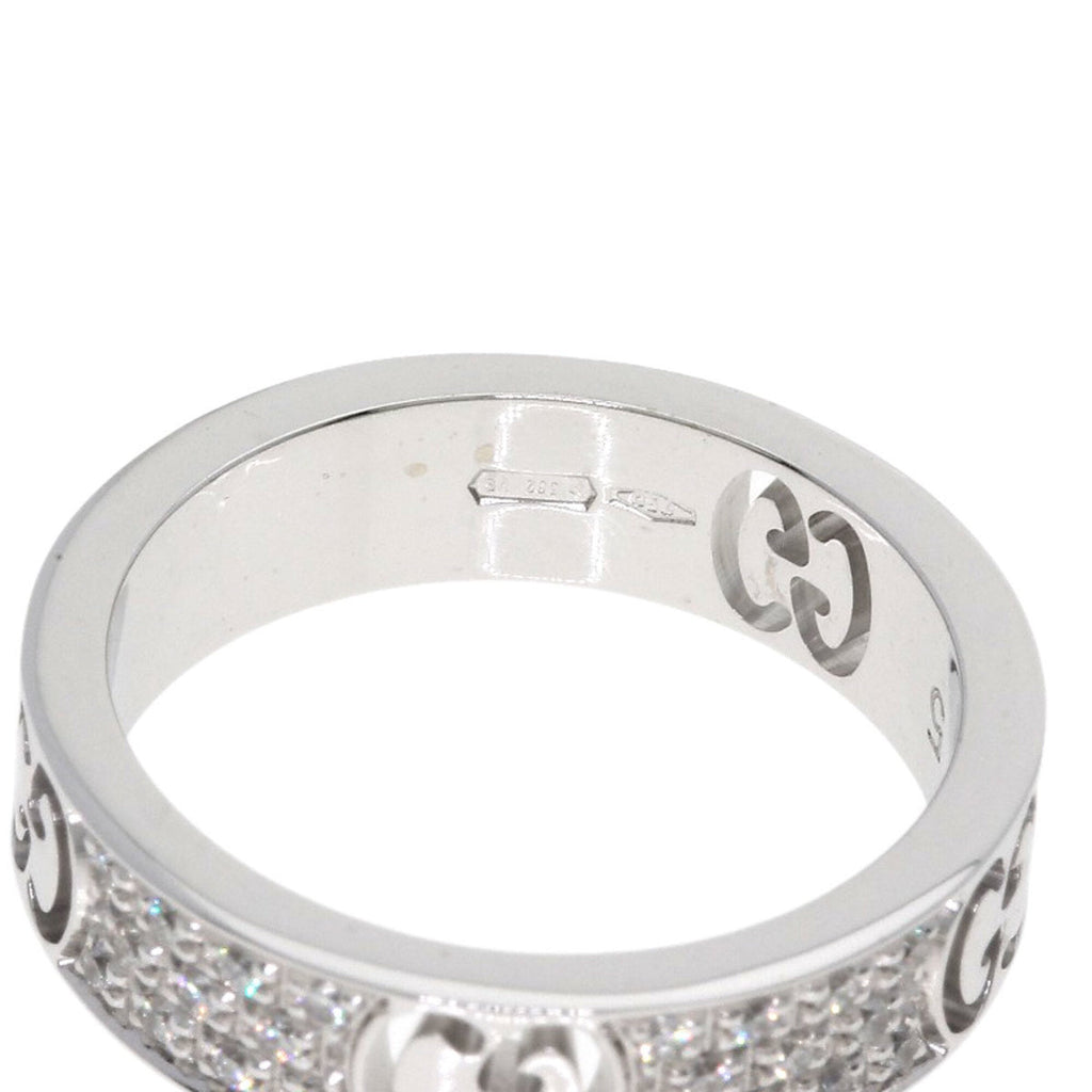 Gucci White Gold (18K) Band Ring (Pre-Owned)