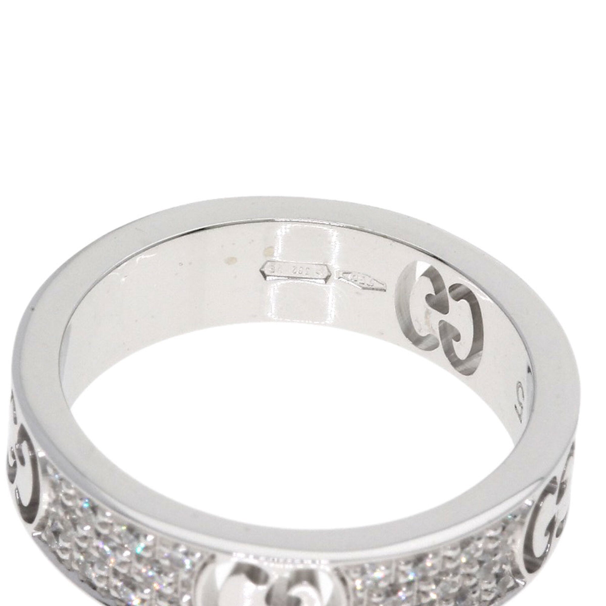Gucci White Gold (18K) Band Ring (Pre-Owned)