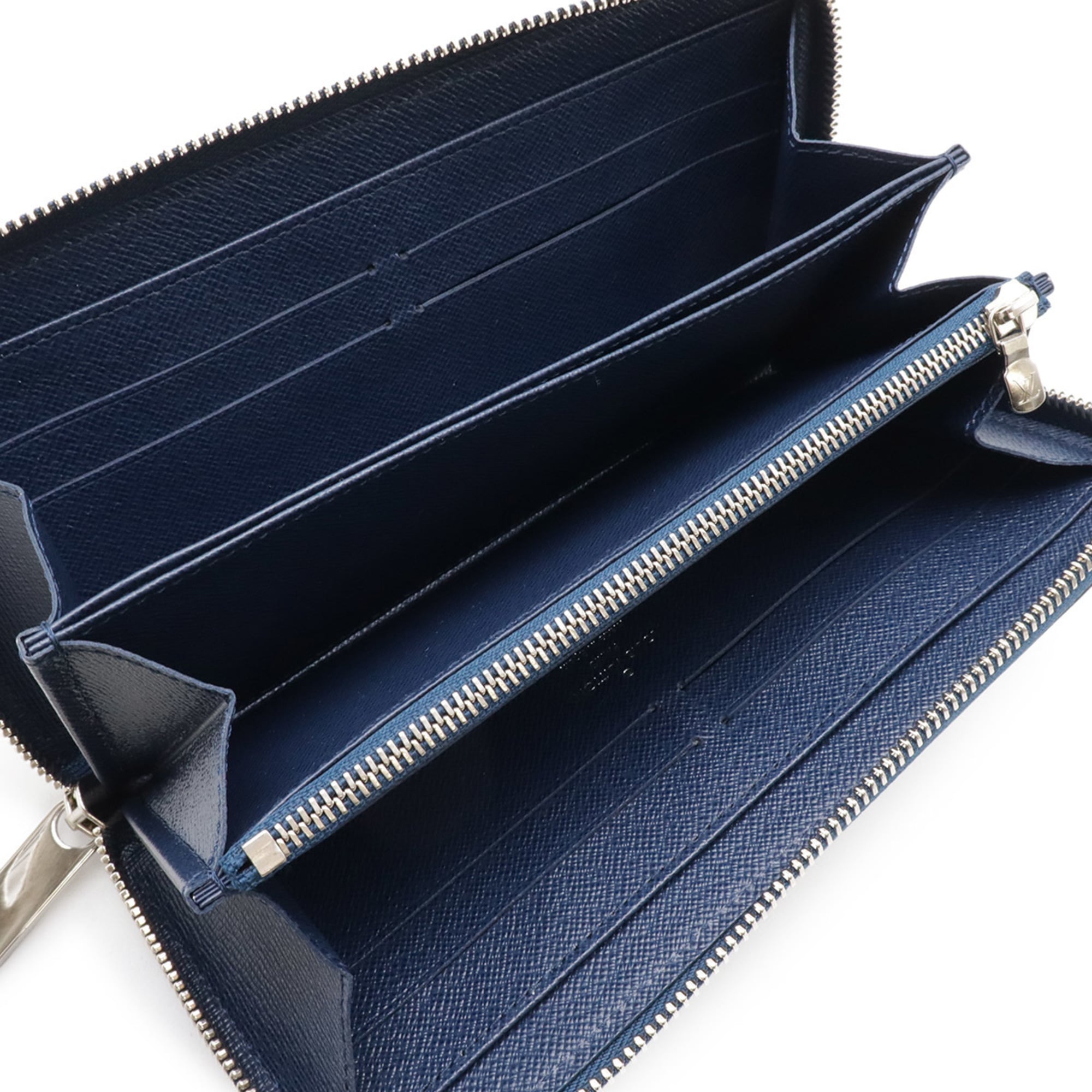 Louis Vuitton Blue Indigo Navy Epi Leather Long Wallet