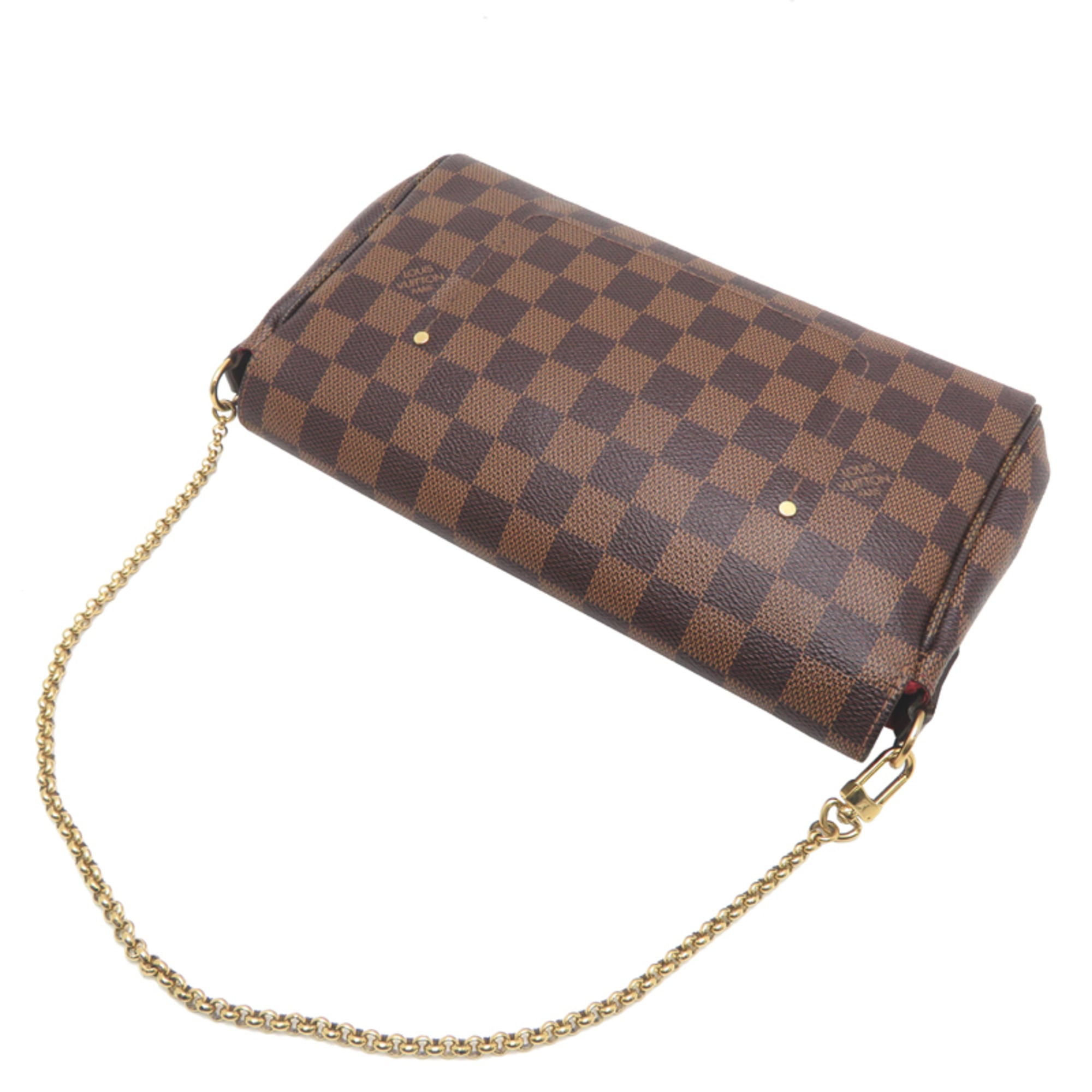 Louis Vuitton Brown Damier Canvas Handbag