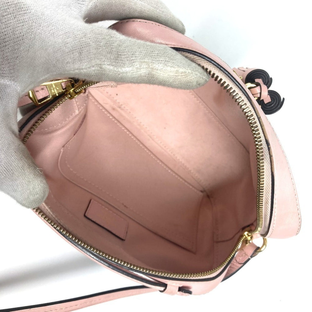 Louis Vuitton Pink White Damier Azur Pochette Shoulder Bag