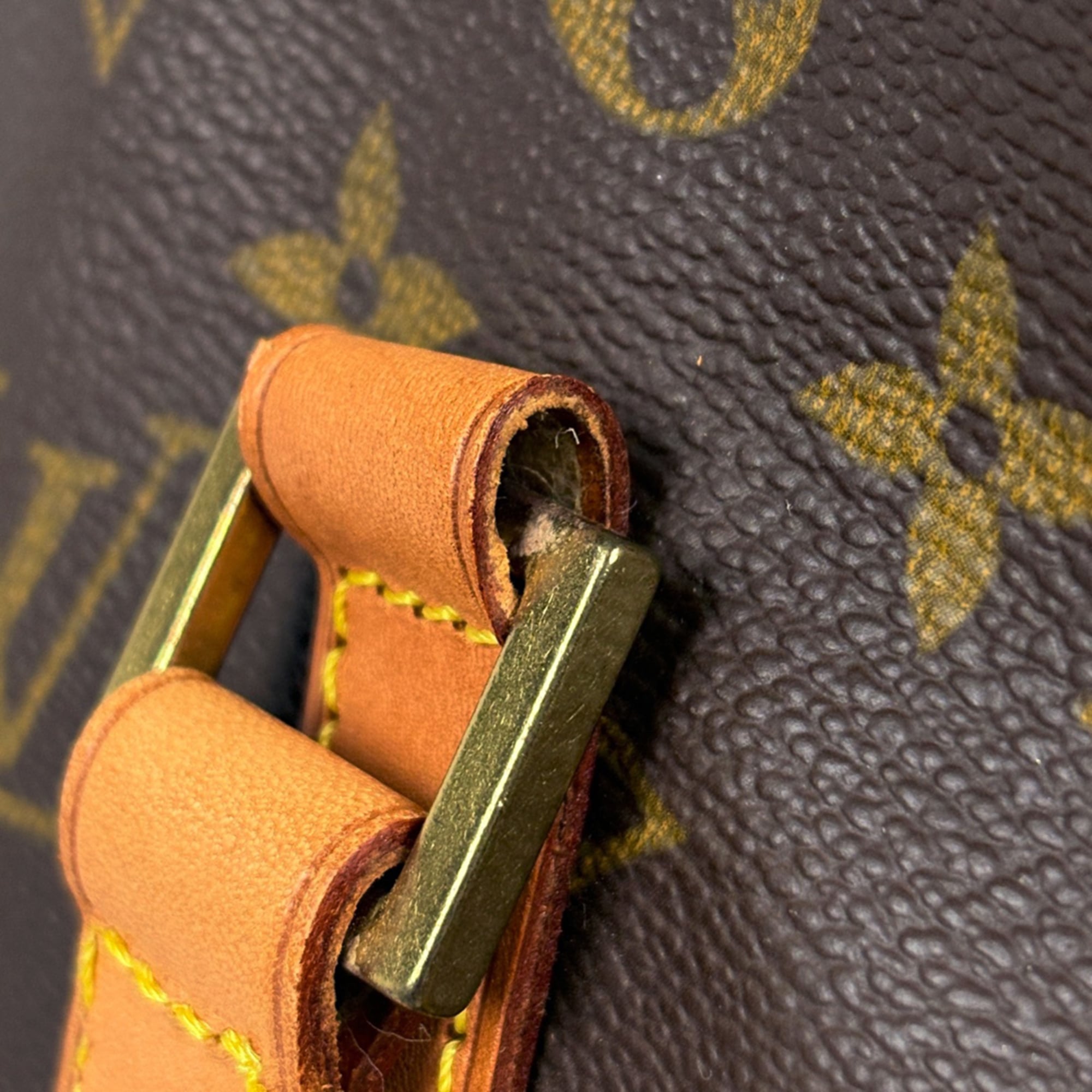 Louis Vuitton Brown Monogram Shoulder Bag Tote Bag