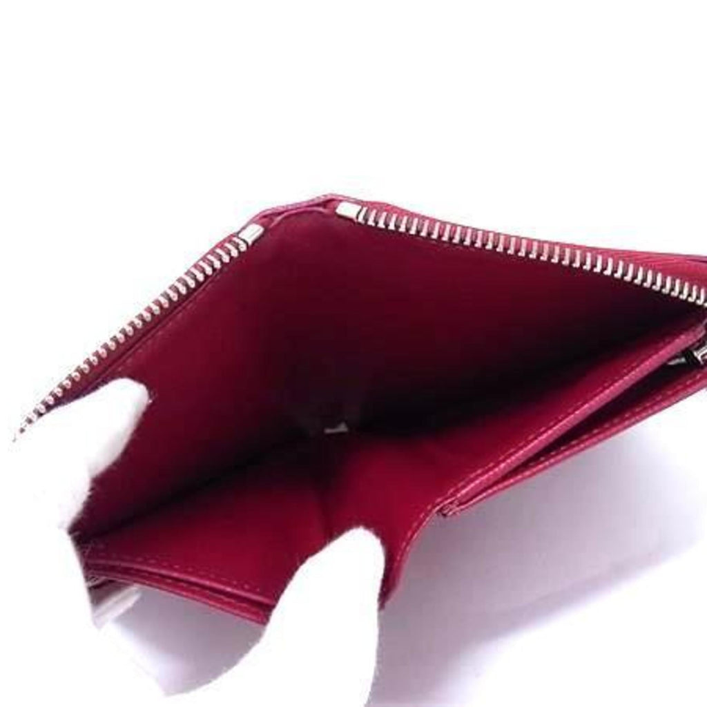 Louis Vuitton Fuchsia Red Color Epi Leather Card Wallet