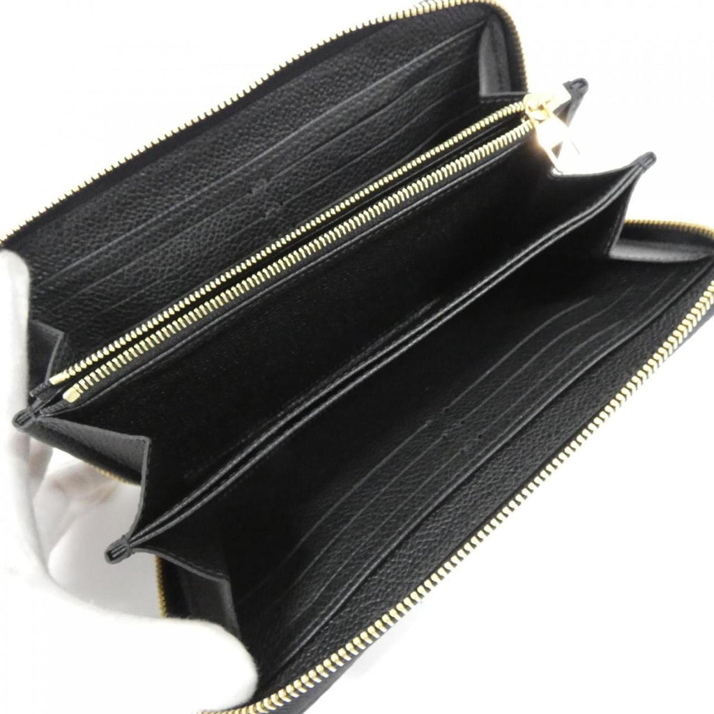 Louis Vuitton Monogram Empreinte Black Leather Long Wallet