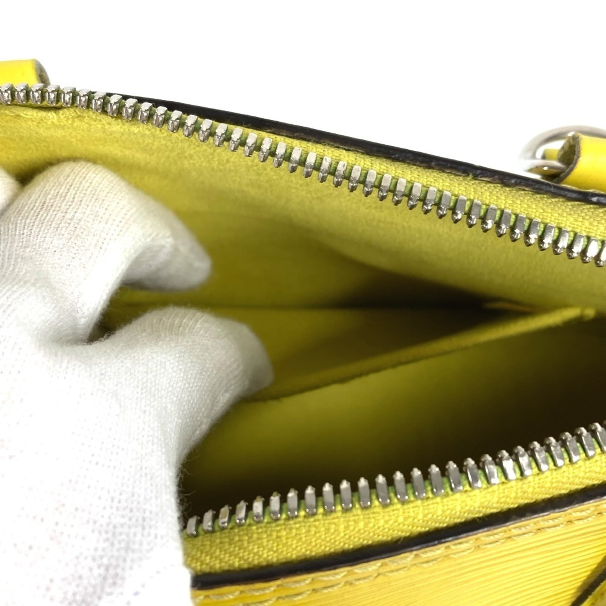 Louis Vuitton Pistache Yellow Epi Leather Handbag Shoulder Bag