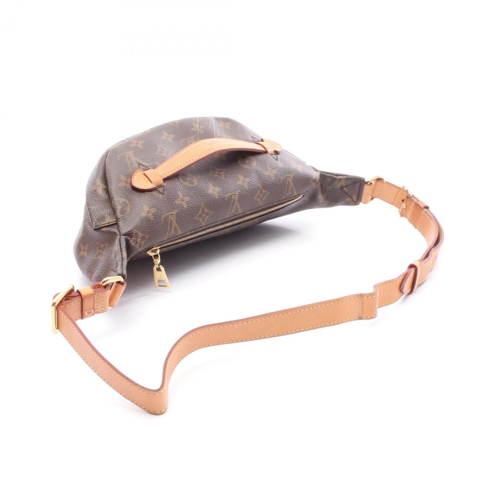 Louis Vuitton Brown Coated Canvas Pvc Monogram Leather Fanny Pack