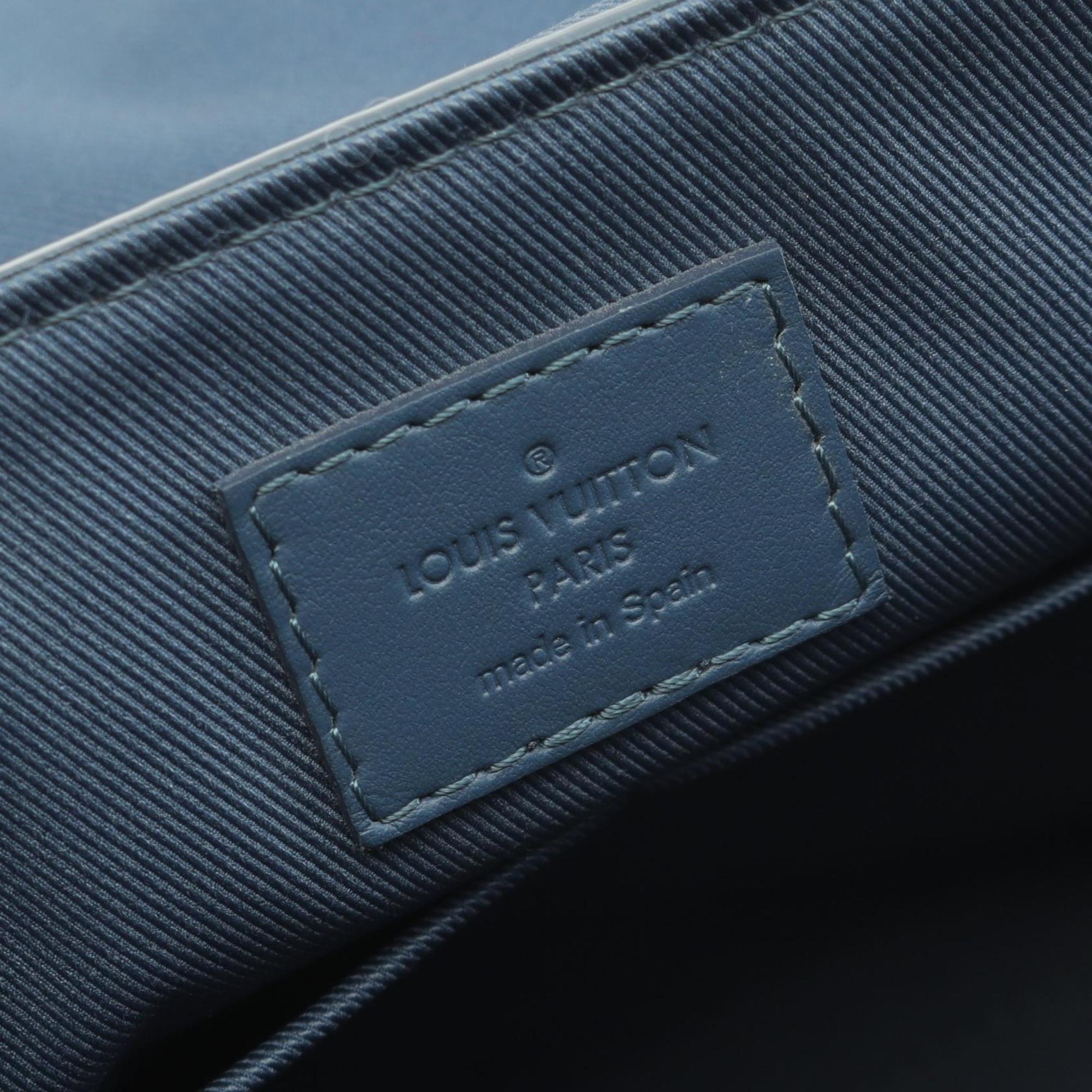 Louis Vuitton Green Leather Shoulder Bag