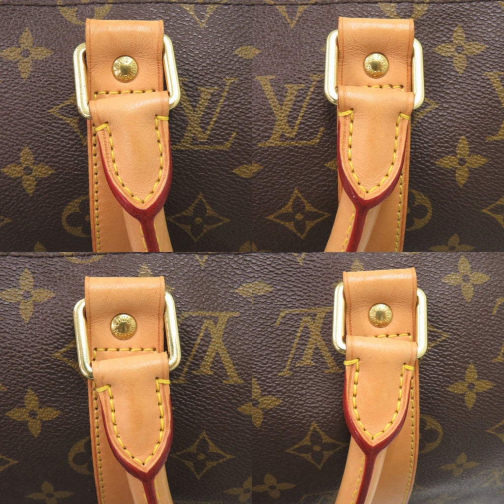 Louis Vuitton Brown Monogram Monogram Boston Bag