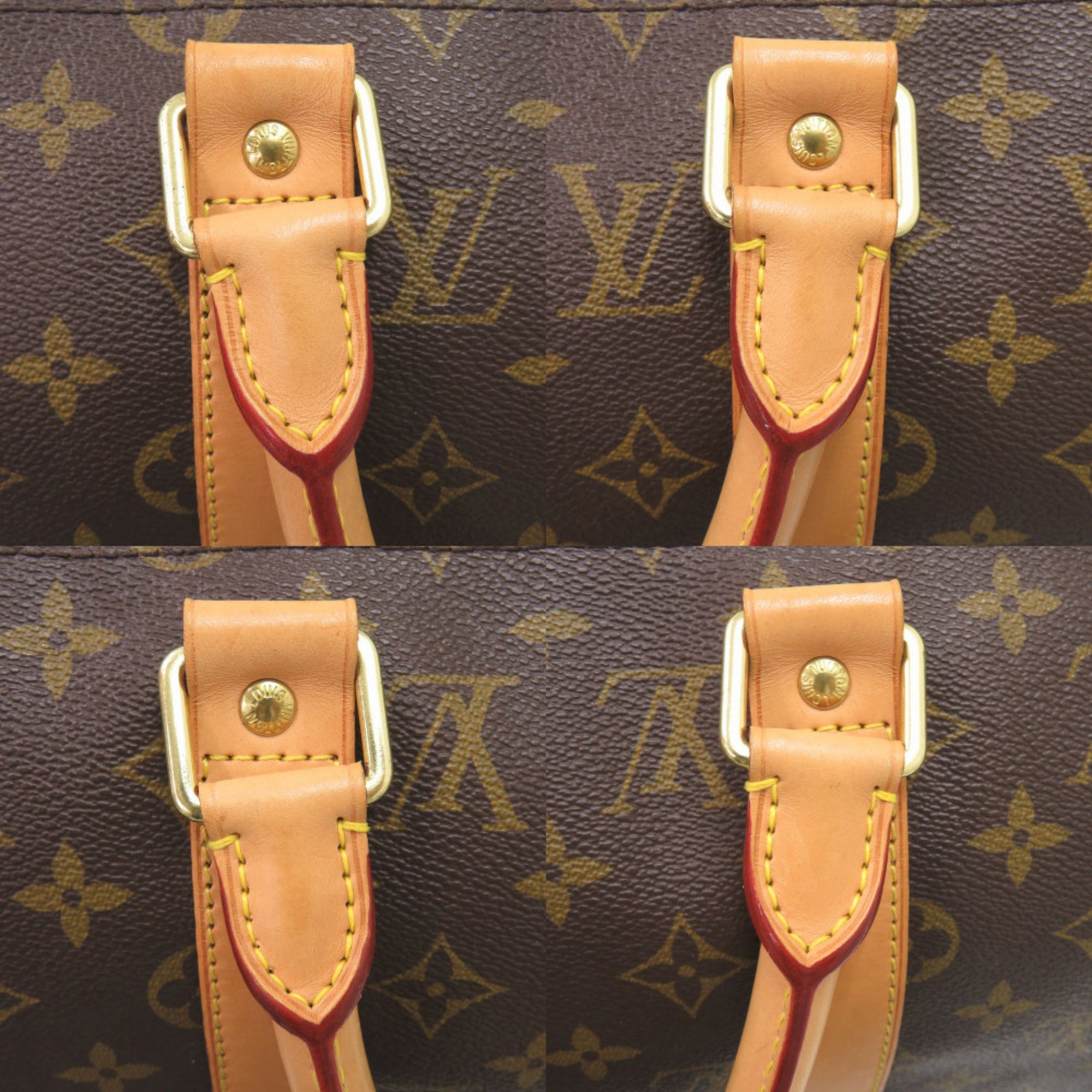 Louis Vuitton Brown Monogram Monogram Boston Bag