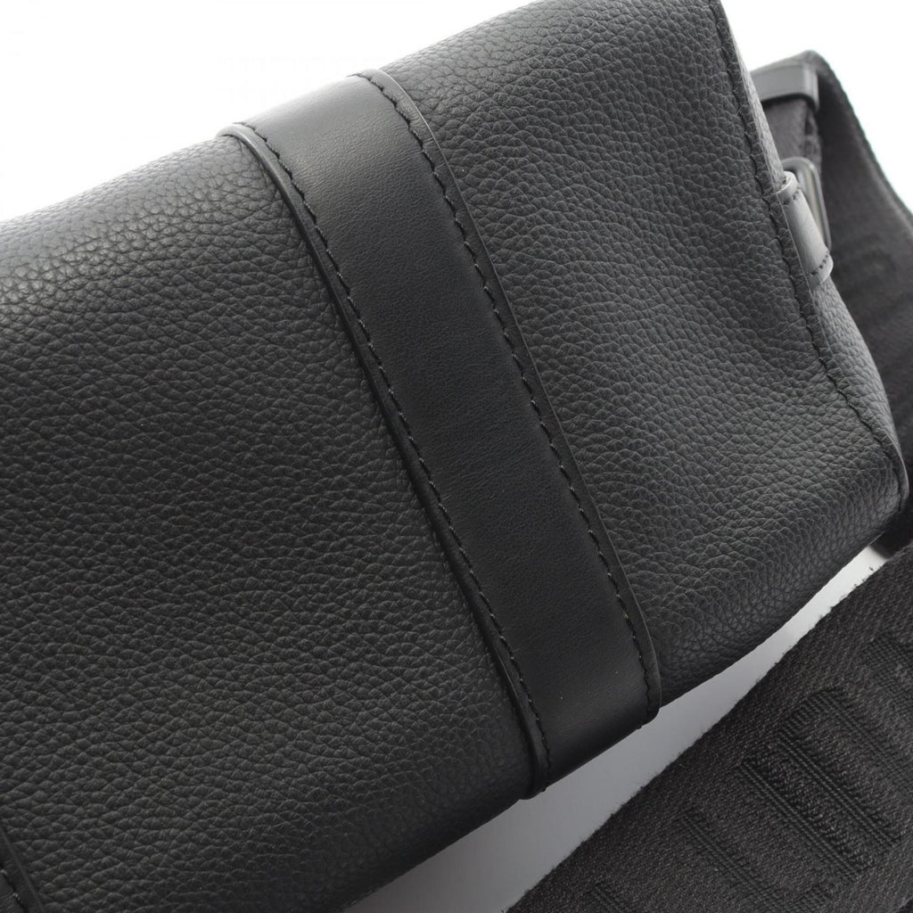 Louis Vuitton Black Leather Shoulder Bag