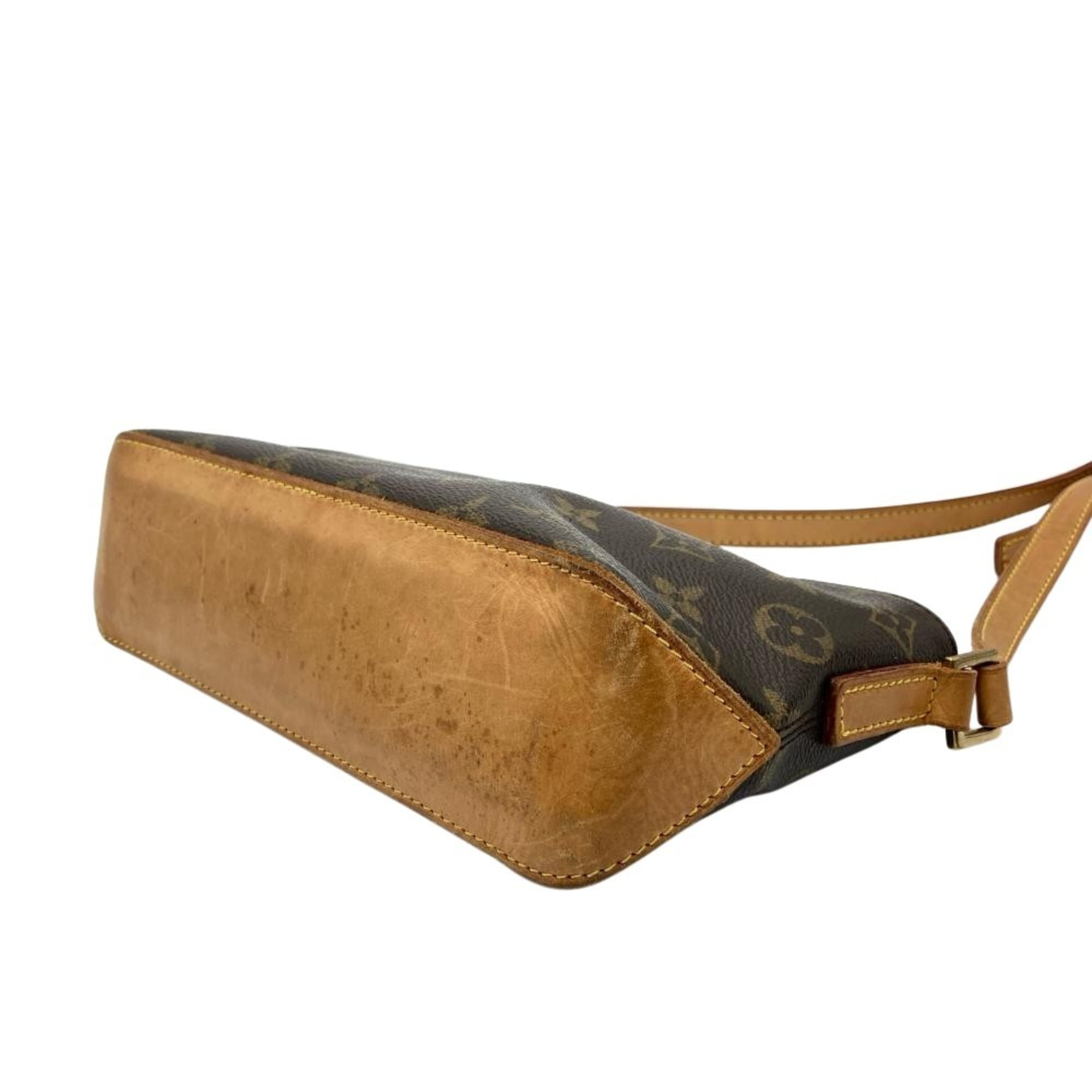 Louis Vuitton Brown Monogram Canvas Shoulder Bag