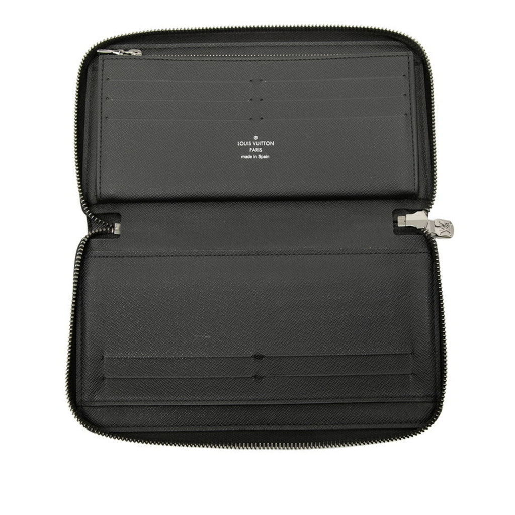 Louis Vuitton Black Pvc Leather Long Wallet