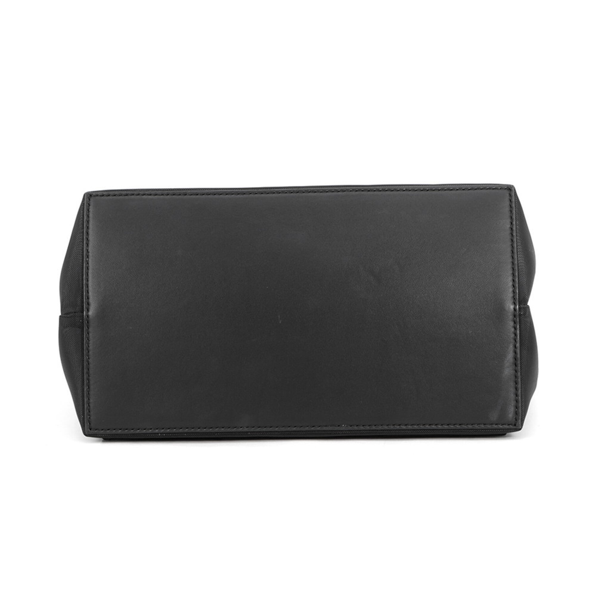 Balenciaga Black Mesh Leather Handbag Tote