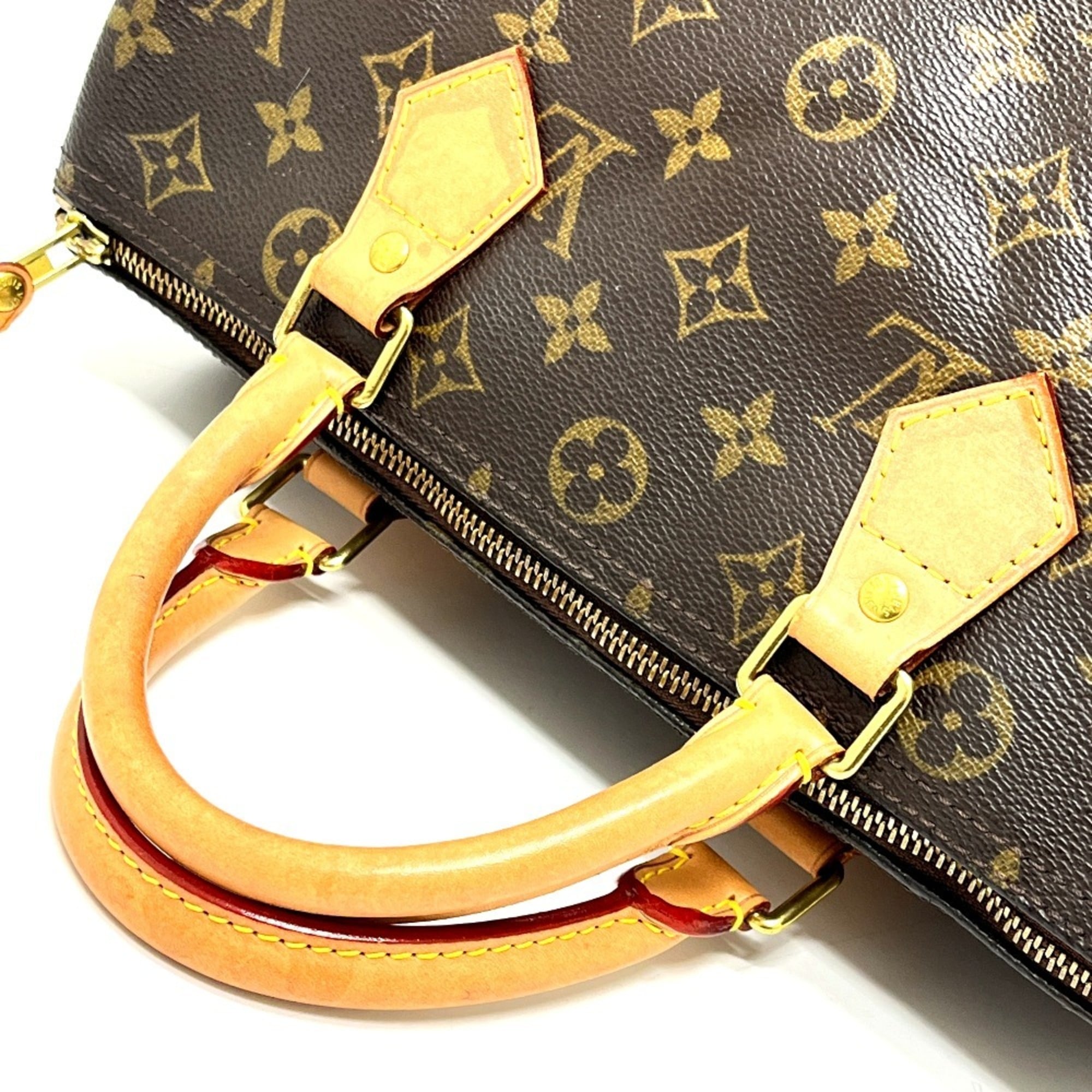 Louis Vuitton Brown Monogram Canvas Boston Bag Handbag