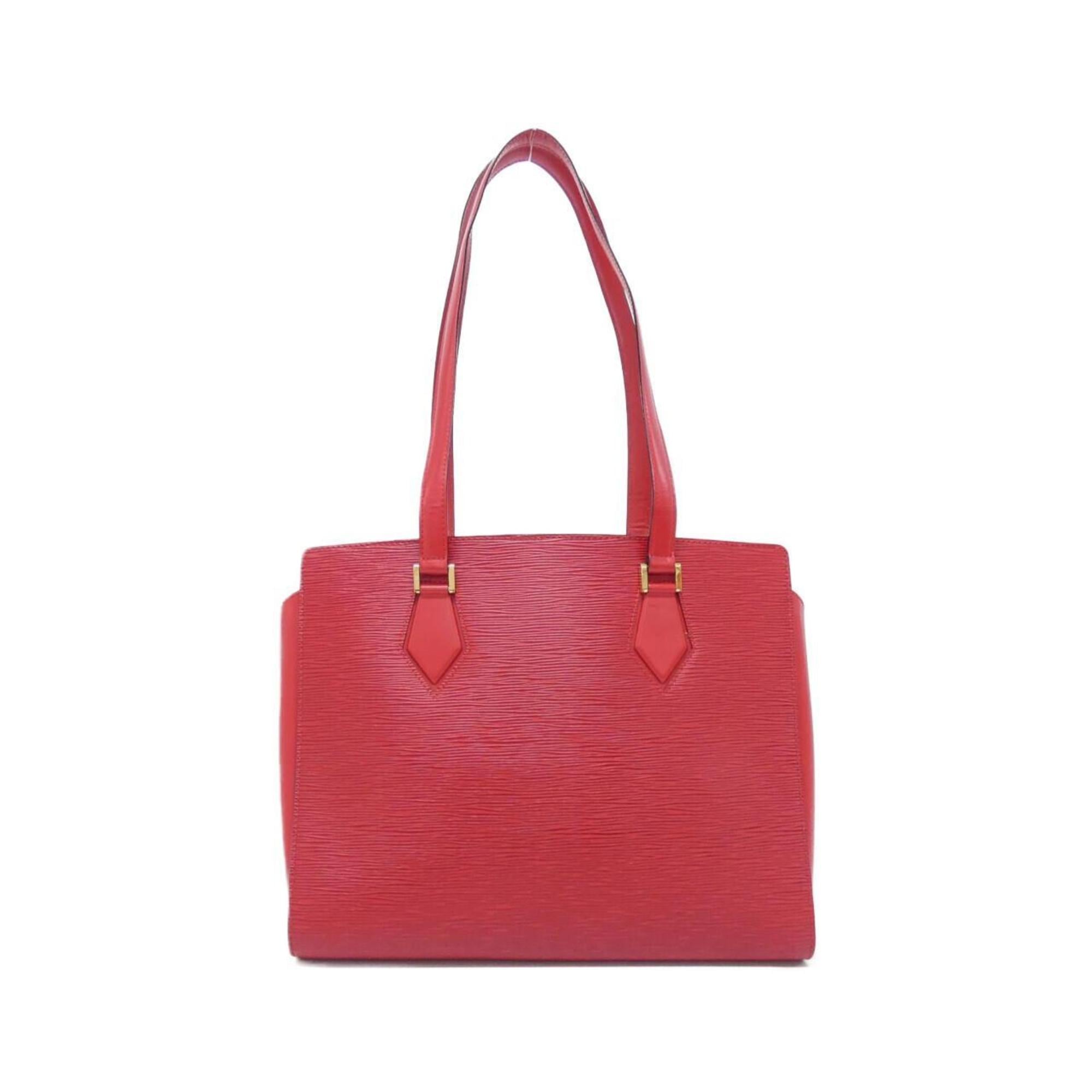 Louis Vuitton Red Color Leather Shoulder Bag
