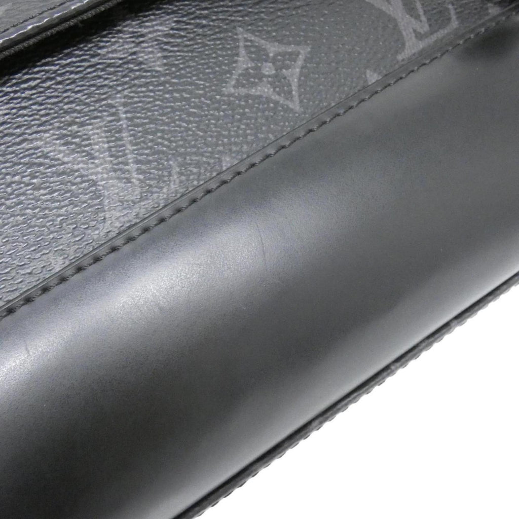 Louis Vuitton Black Coated Canvas Shoulder Bag