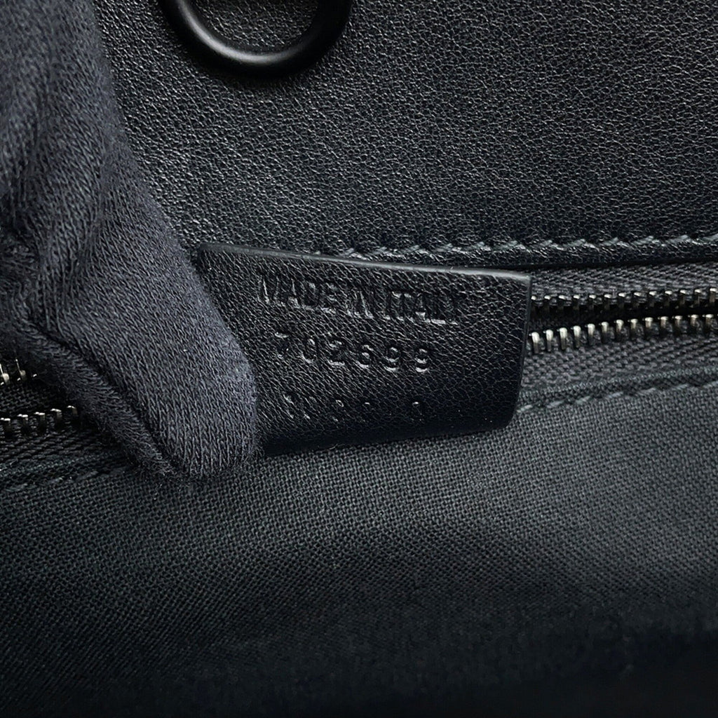 Balenciaga Black Leather Hand