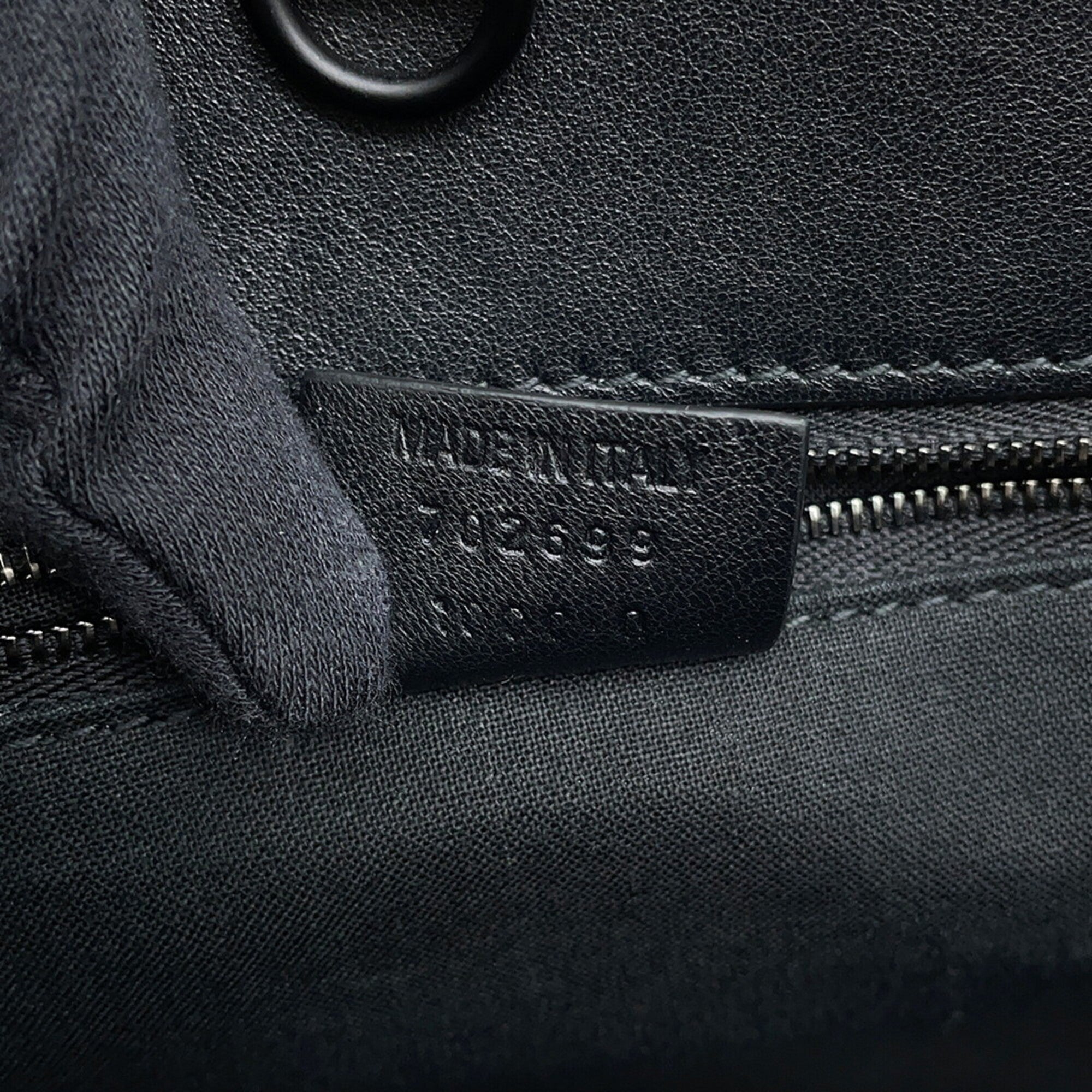 Balenciaga Black Leather Hand