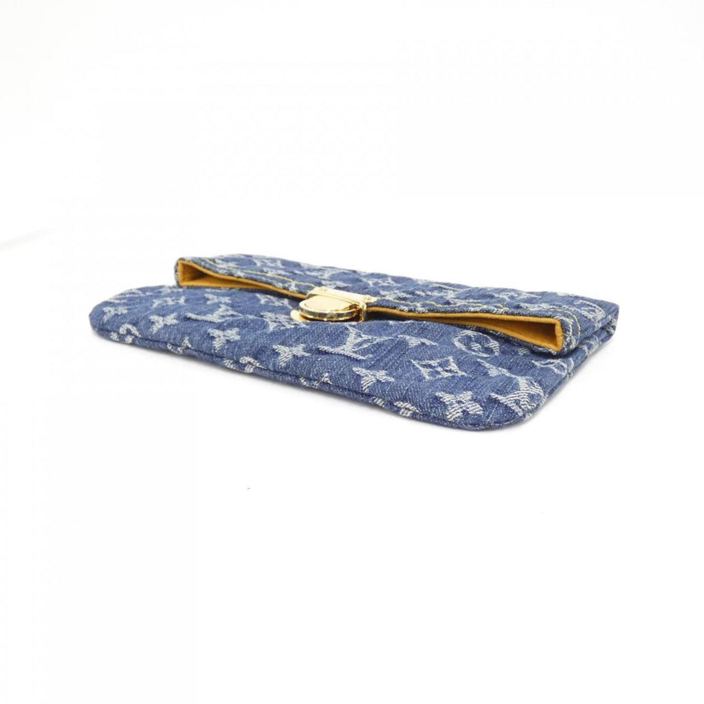 Louis Vuitton Blue Monogram Denim Pouch