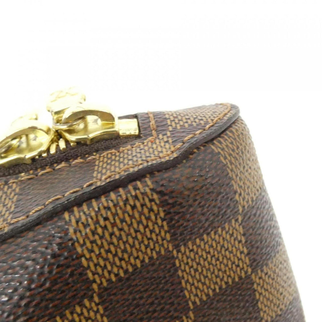 Louis Vuitton Brown Coated Canvas Shoulder Bag
