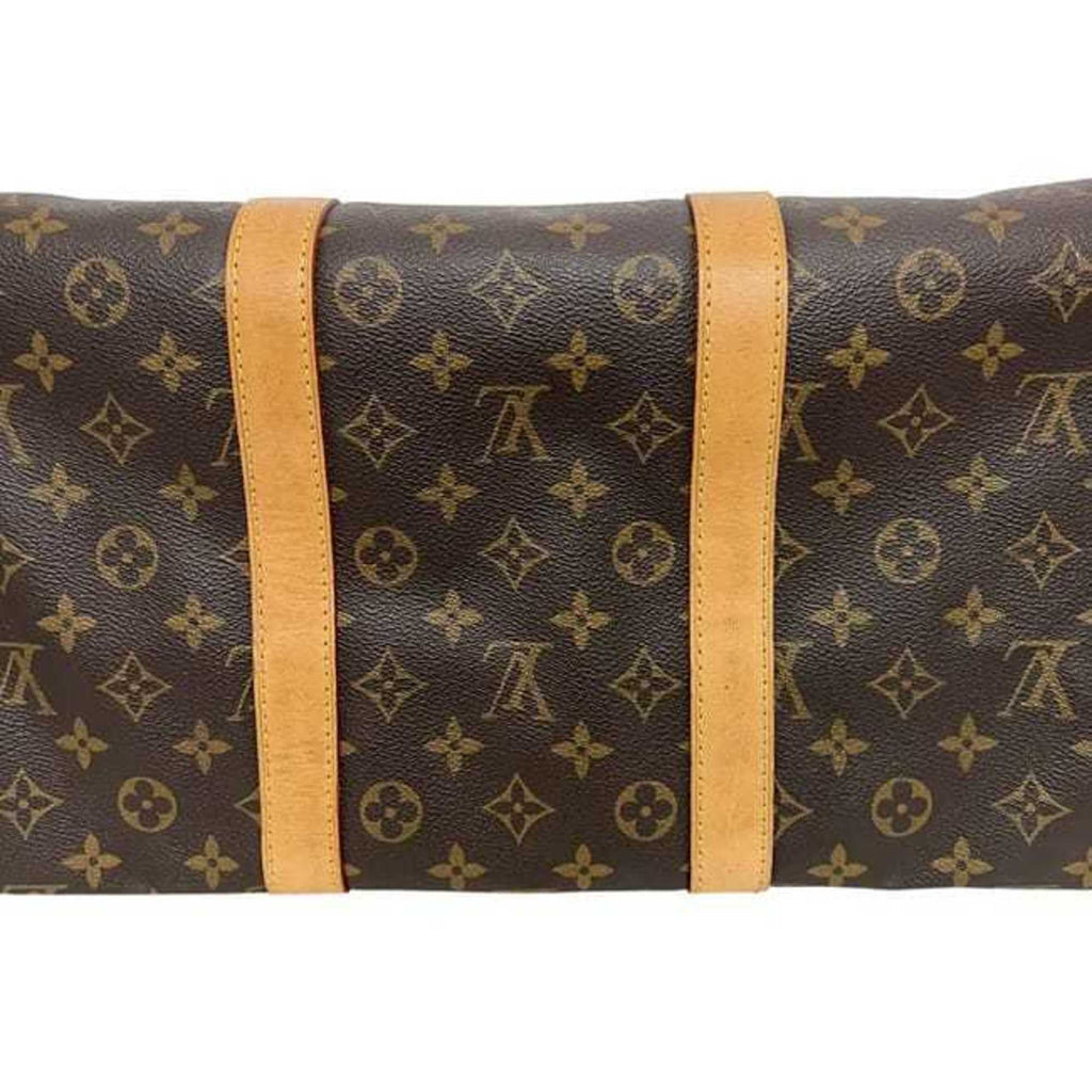 Louis Vuitton Monogram Brown Monogram Leather Boston Bag Shoulder Bag