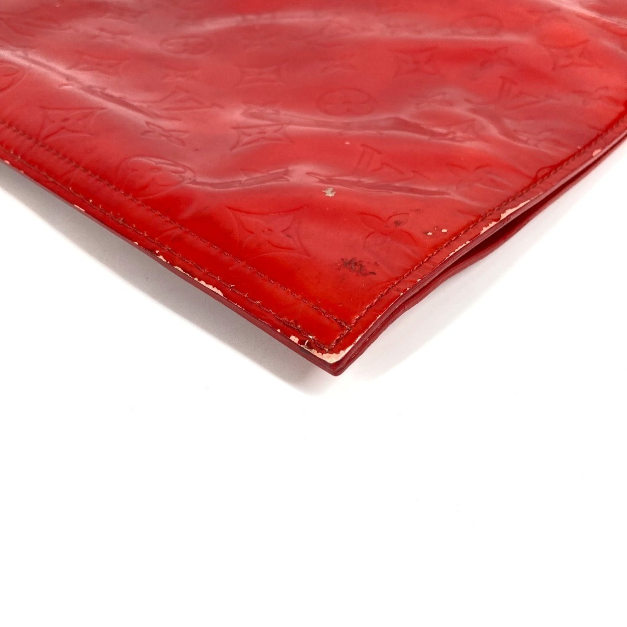 Louis Vuitton Galle Red Color Monogram Vernis Handbag