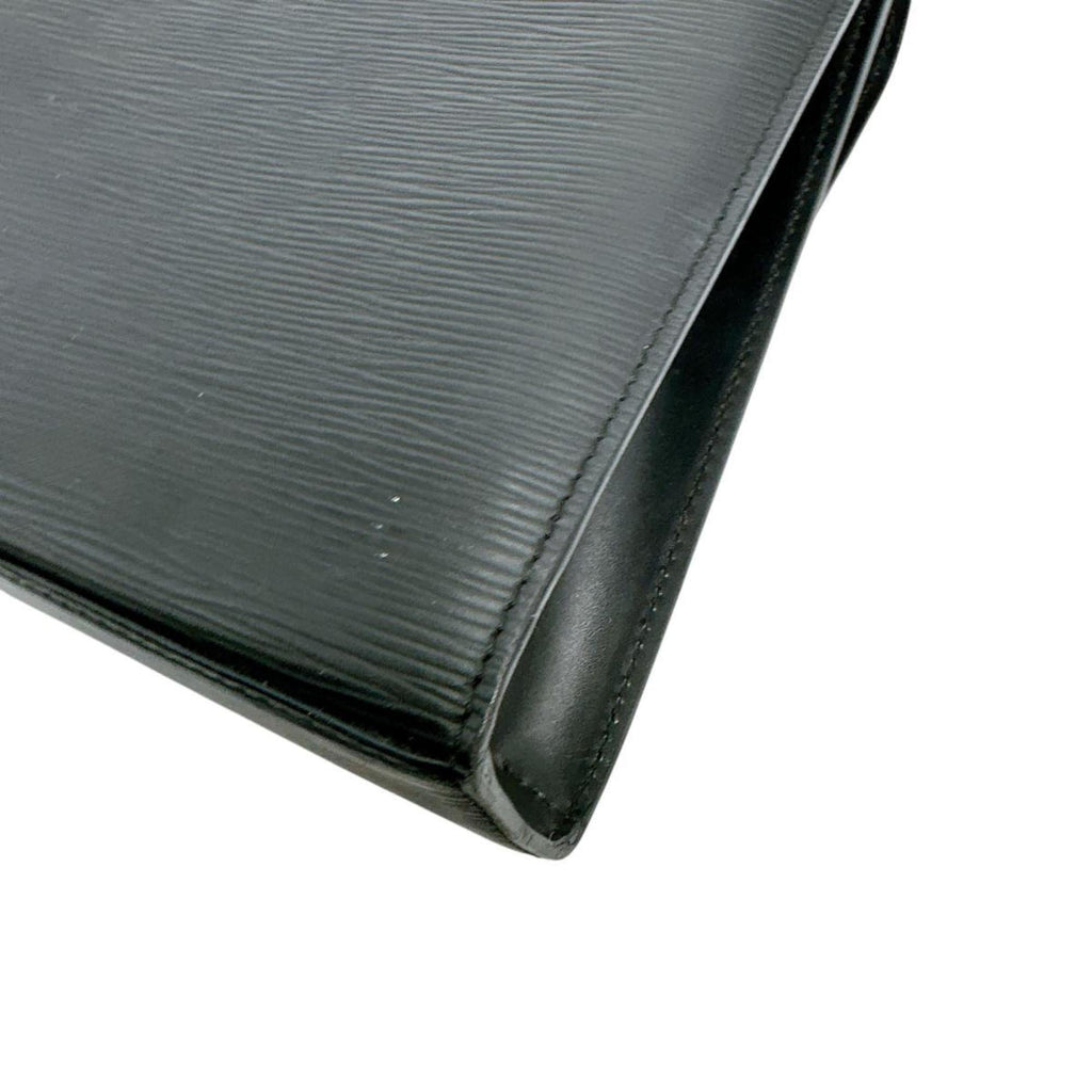 Louis Vuitton Black Epi Leather Handbag