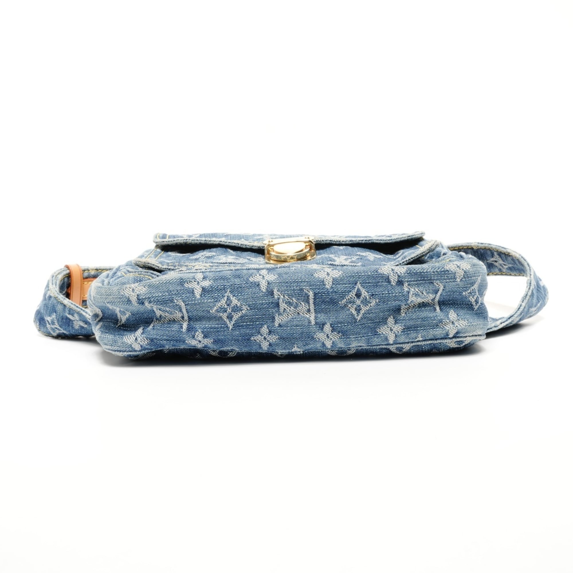 Louis Vuitton Monogram Denim Blue Denim Fanny Pack