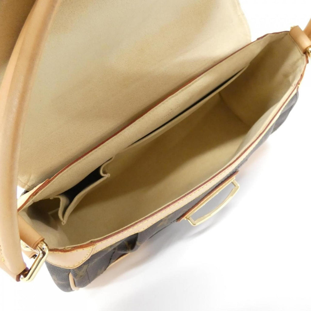 Louis Vuitton Marron Coated Canvas Shoulder Bag