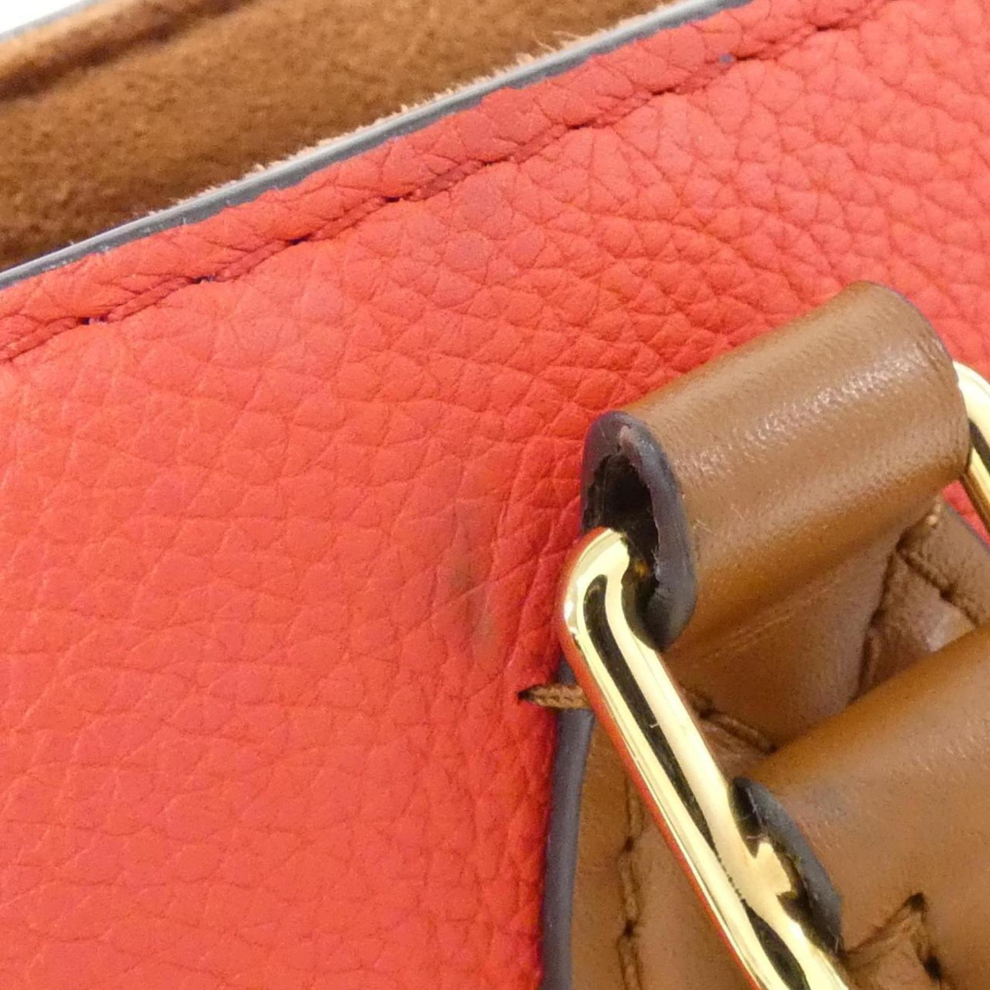 Louis Vuitton Monogram Black Cerise Cream Noir Coated Canvas Leather Handbag
