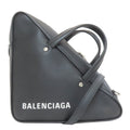 Balenciaga Black Leather Hand