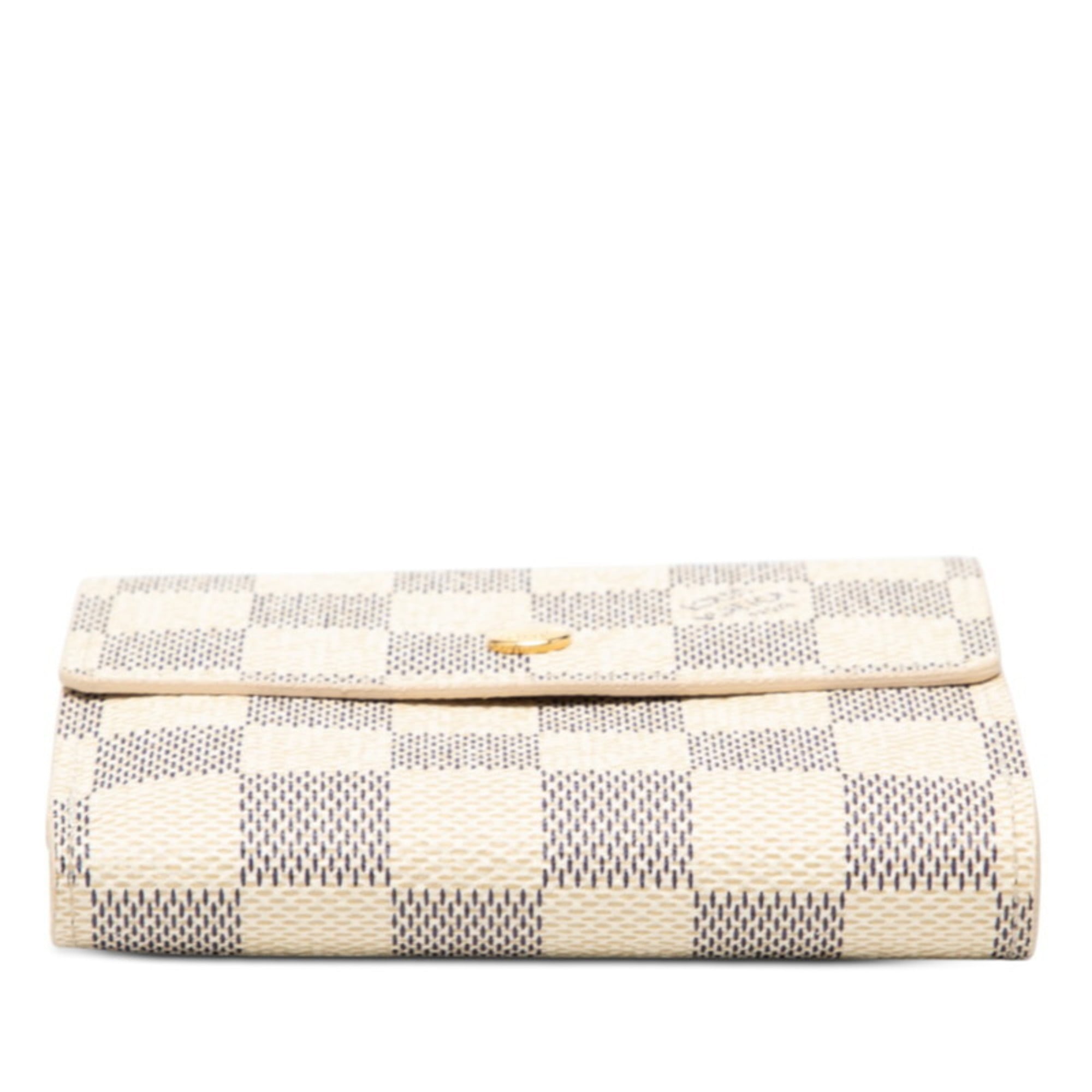 Louis Vuitton White Pvc Leather Wallet