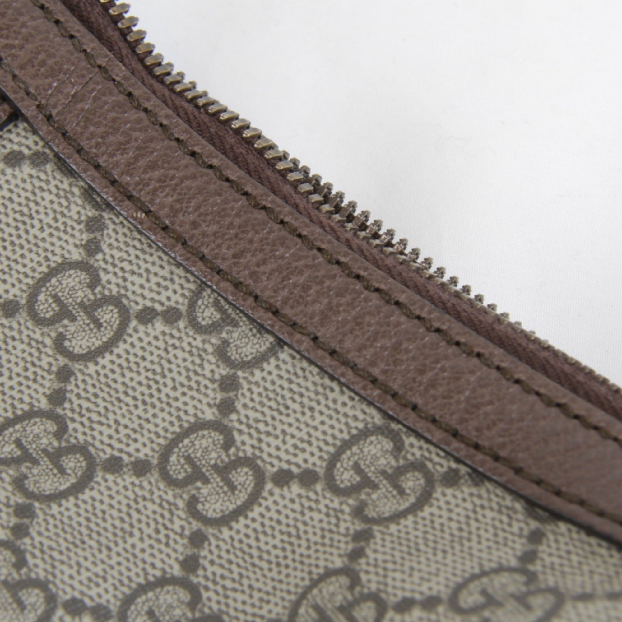 Gucci Ophidia Brown Gg Supreme Shoulder Bag (Pre-Owned)