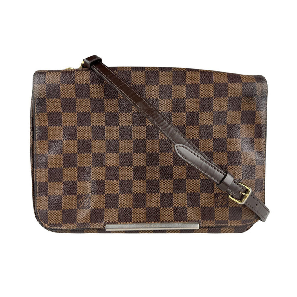 Louis Vuitton Brown Damier Canvas Galle Damier Canvas Shoulder Bag