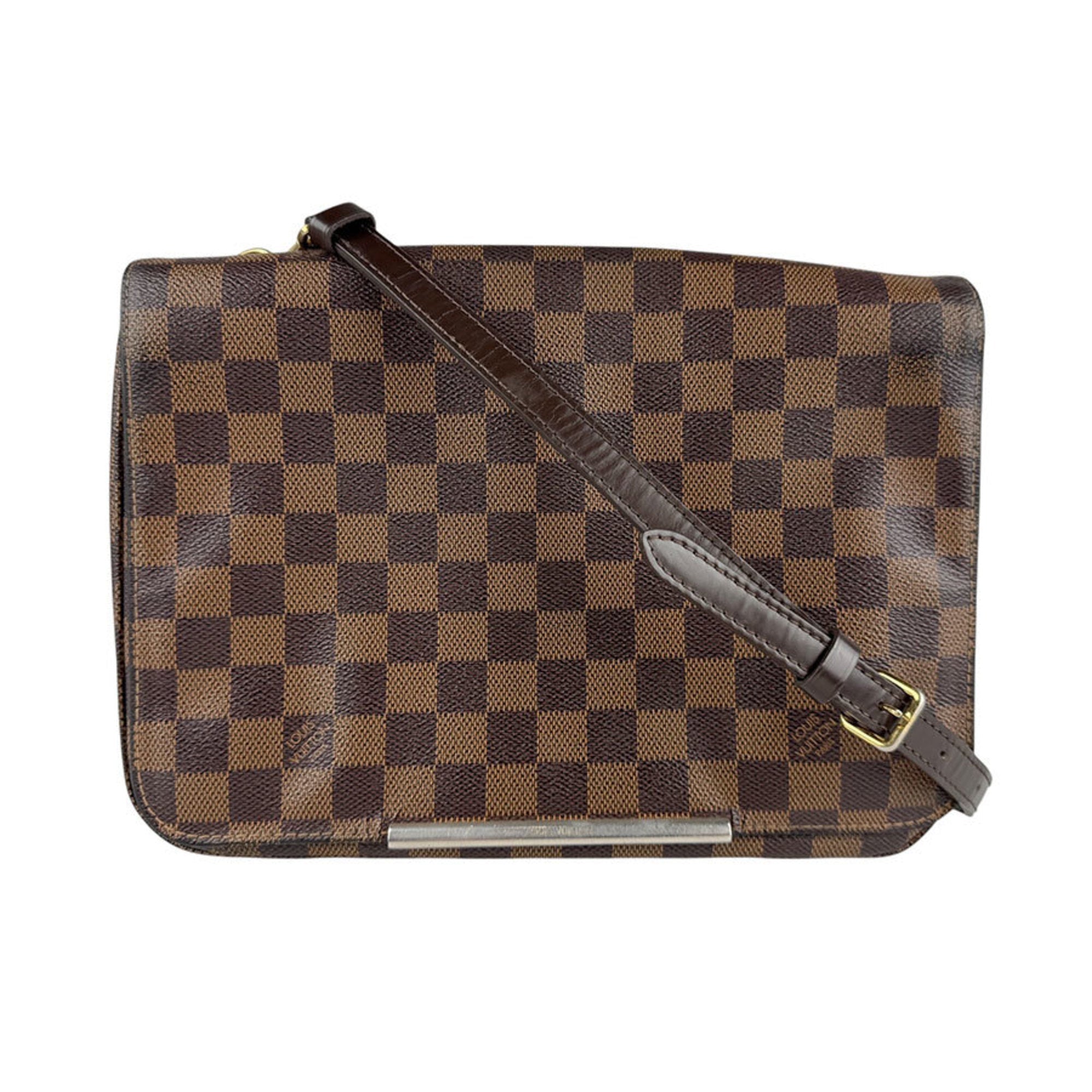 Louis Vuitton Brown Damier Canvas Galle Damier Canvas Shoulder Bag