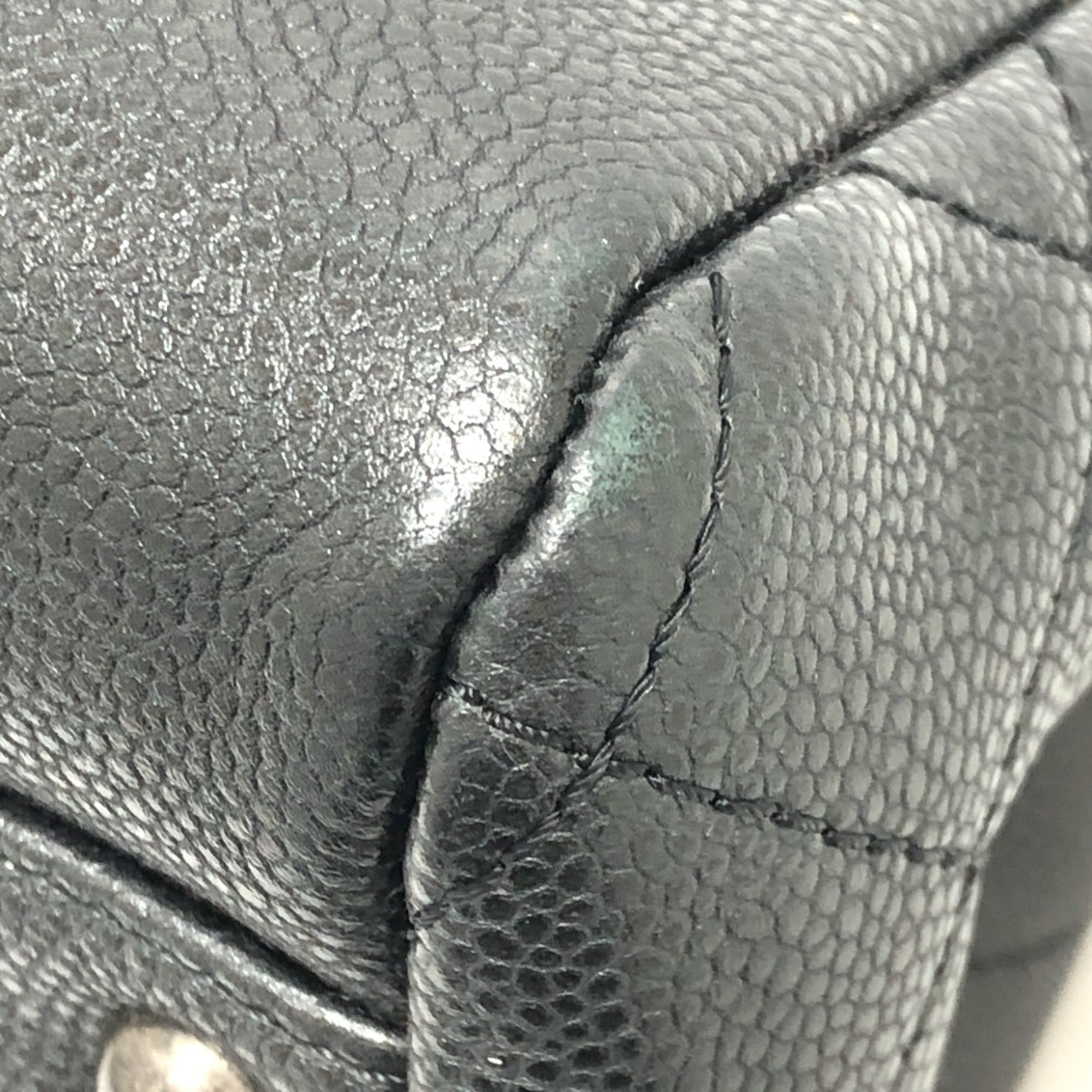 Chanel Black Leather Shoulder Bag