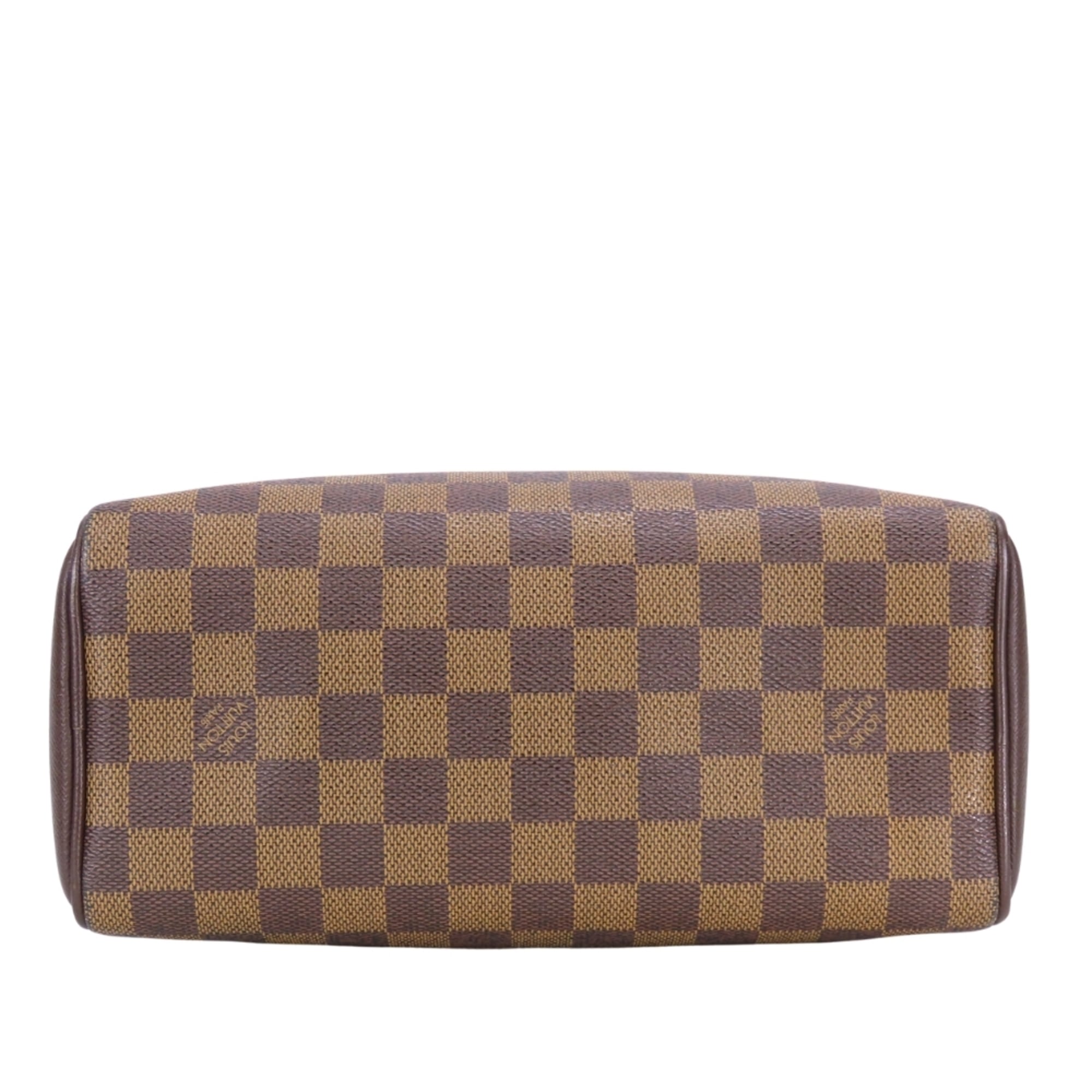 Louis Vuitton Brown Damier Canvas Ebene Damier Canvas Leather Handbag