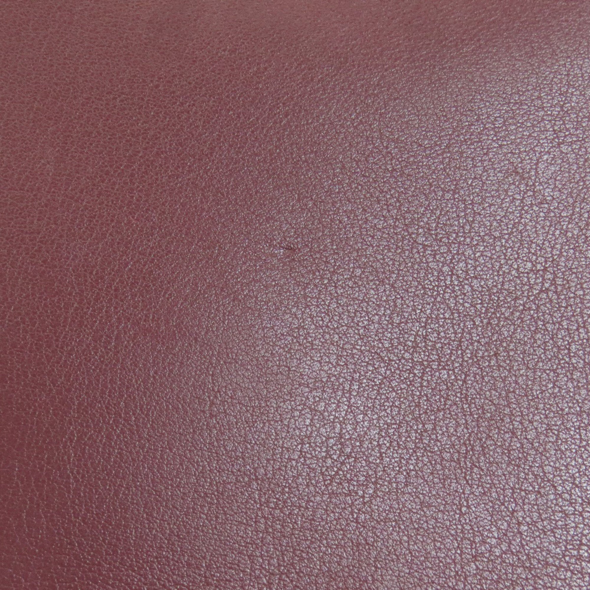 Balenciaga Bordeaux Leather Hand