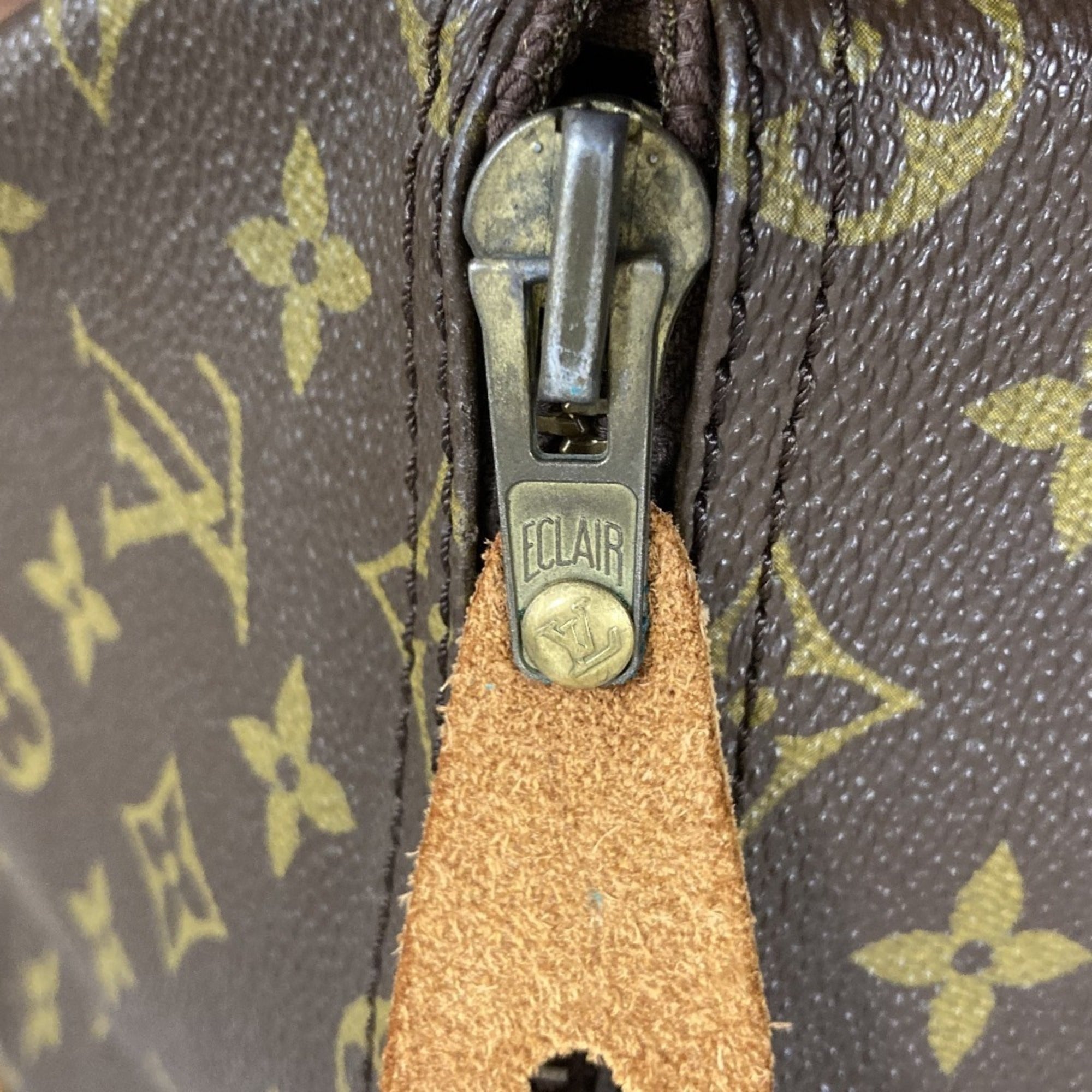Louis Vuitton Brown Monogram Boston Bag