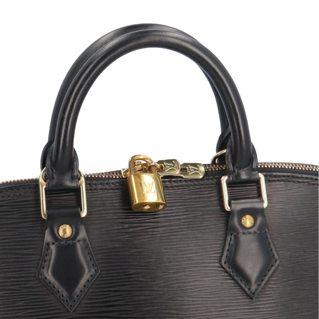 Louis Vuitton Black Epi Leather Handbag