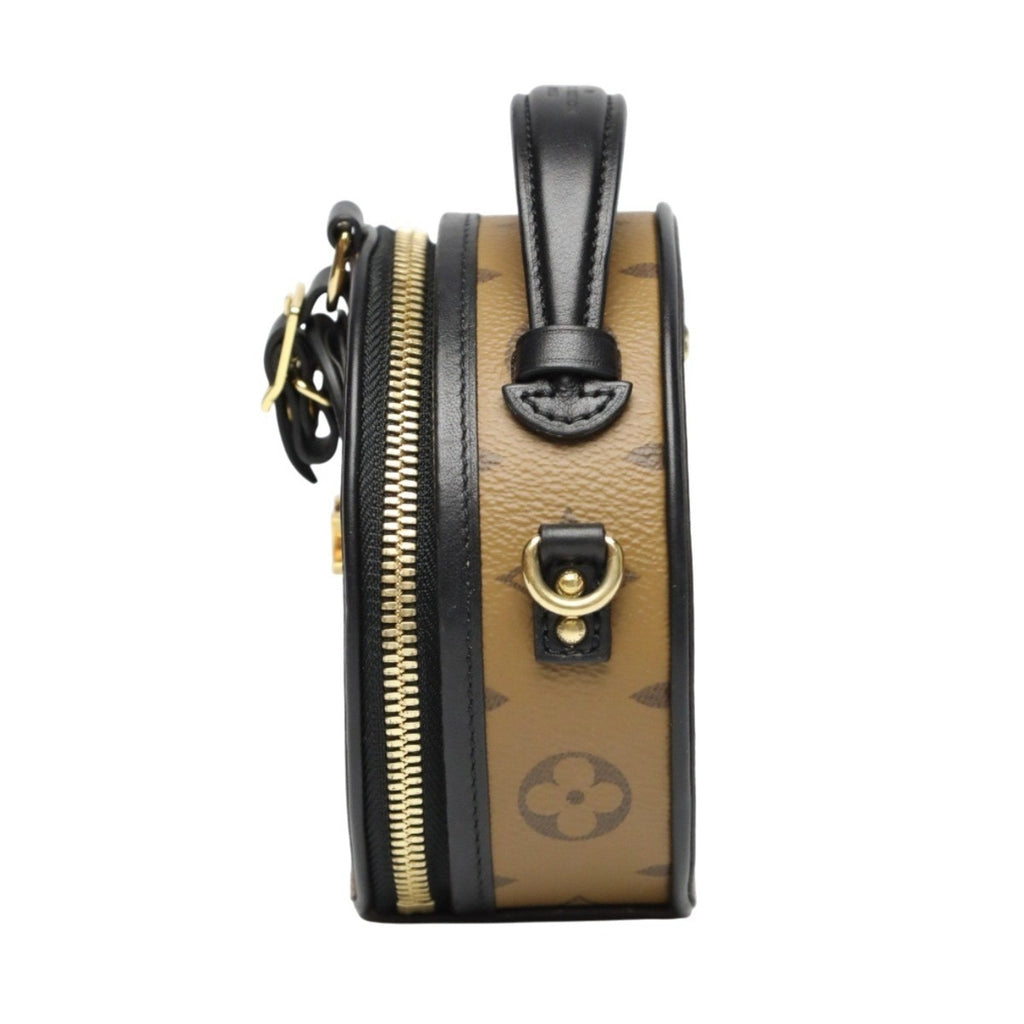 Louis Vuitton Brown Monogram Reverse Monogram Reverse Shoulder Bag