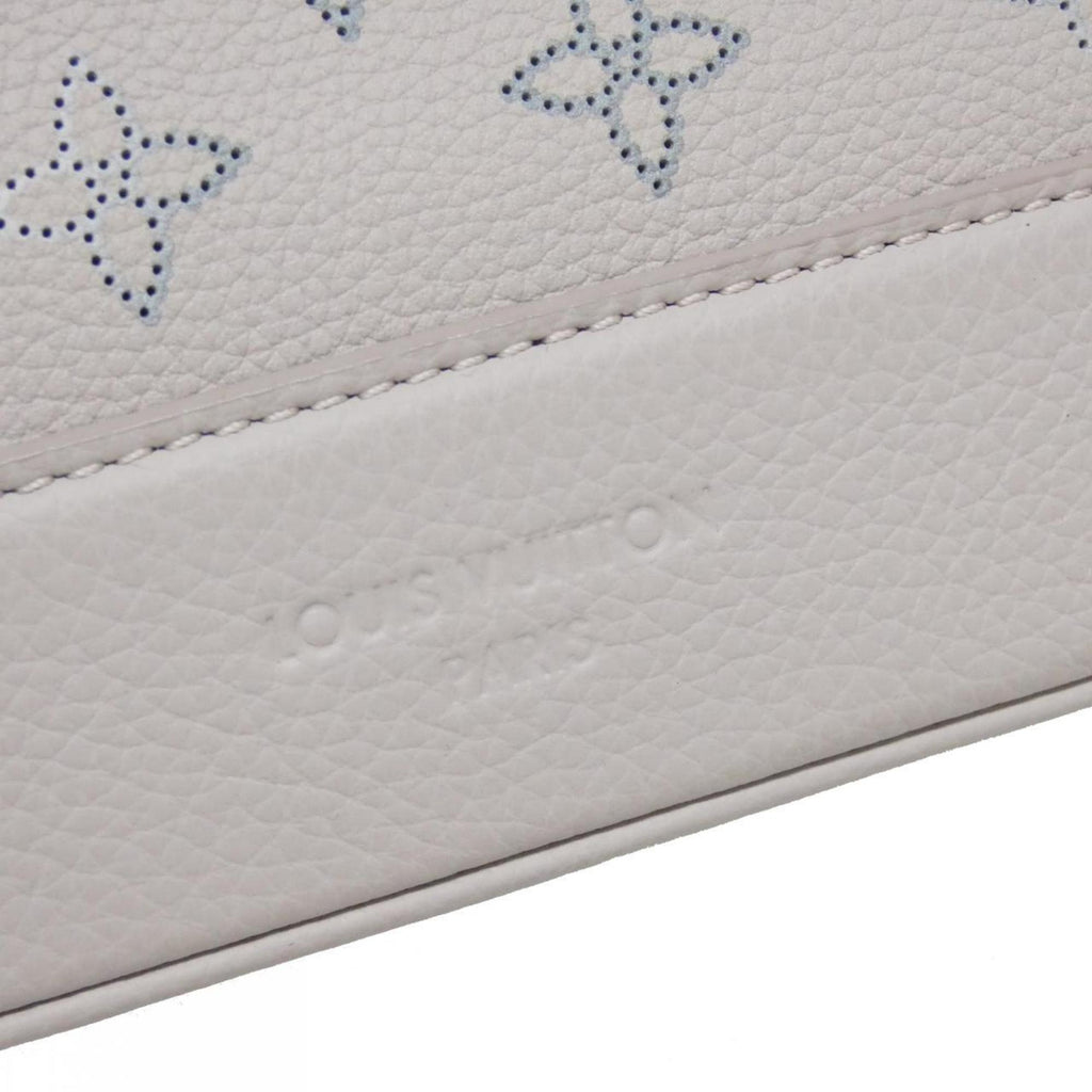 Louis Vuitton Gray Leather Shoulder Bag