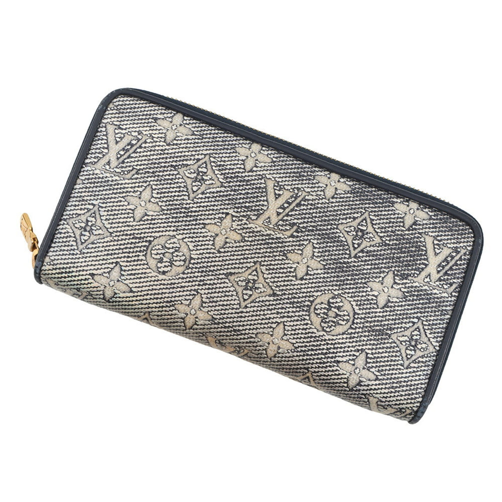 Louis Vuitton Monogram Navy Jacquard Long Wallet