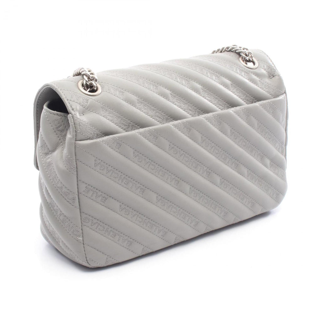 Balenciaga Gray Leather Shoulder