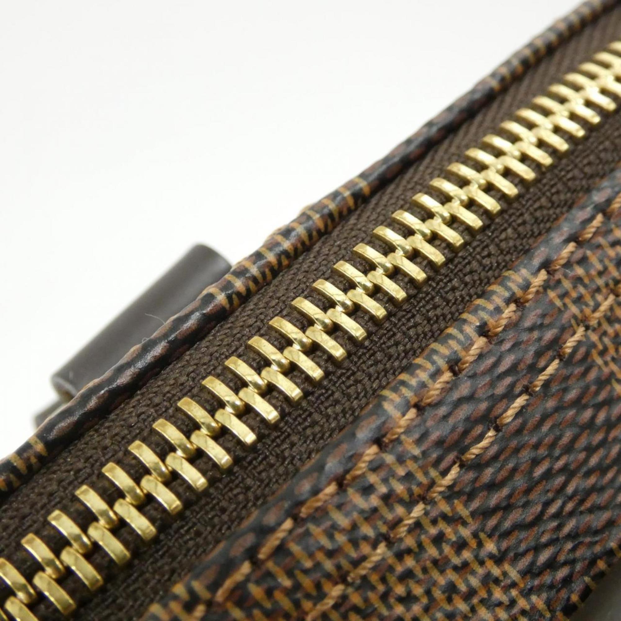 Louis Vuitton Ebene Coated Canvas Boston Bag