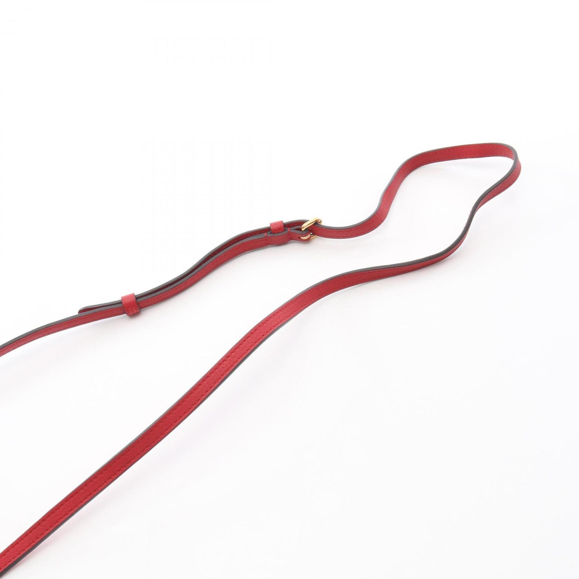 Louis Vuitton Red Color Rouge Vernis Leather Handbag Shoulder Bag