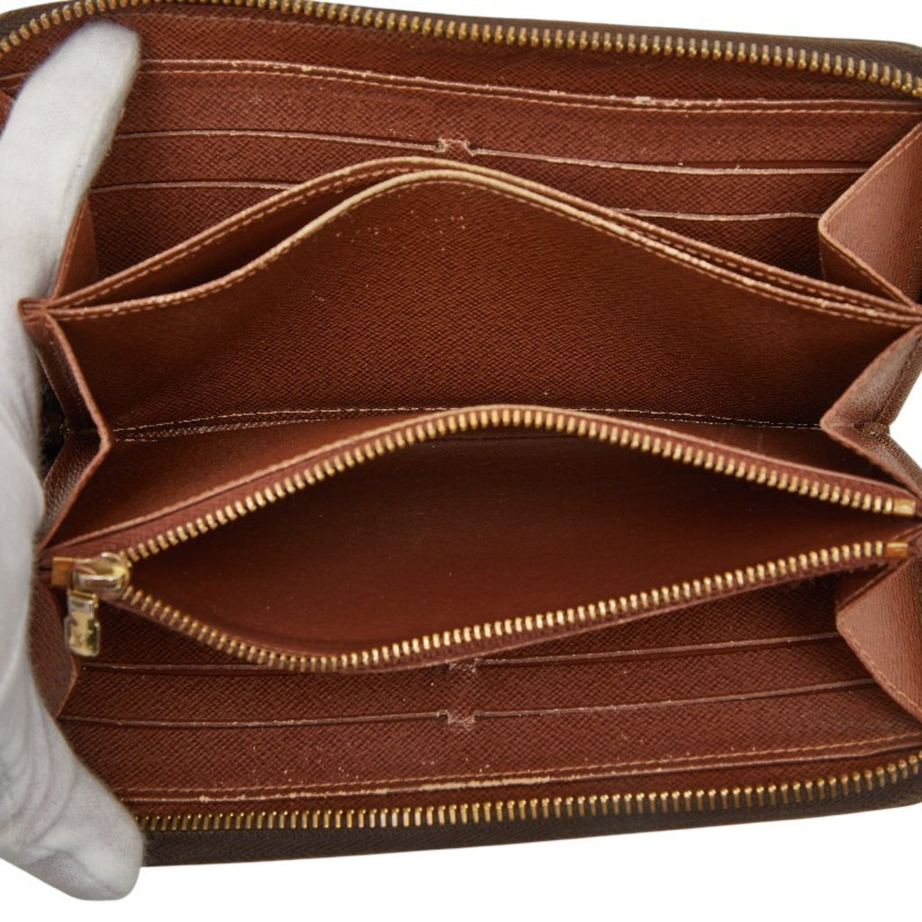 Louis Vuitton Brown Pvc Long Wallet